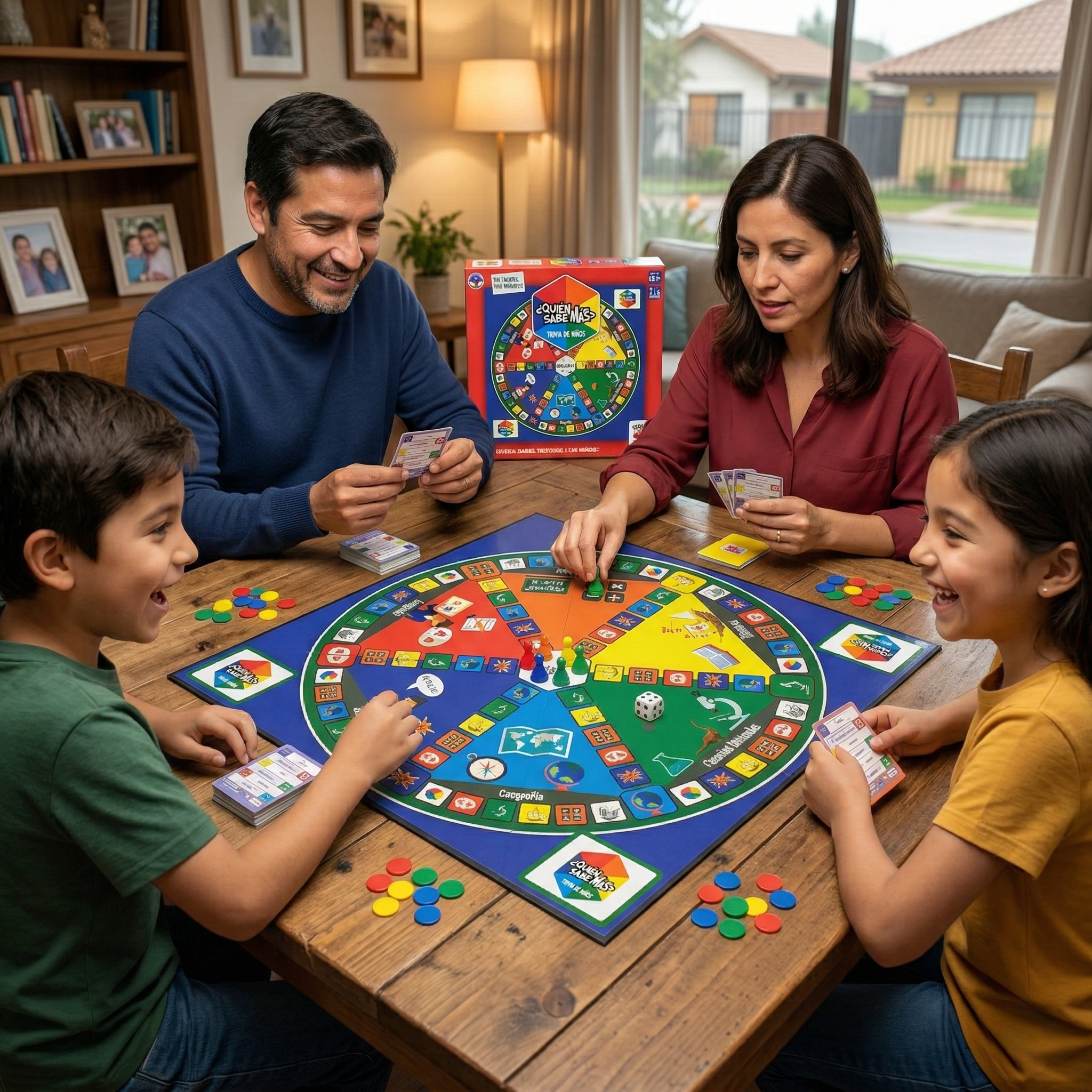 Juego de Mesa Trivia Quien Sabe Mas - Toyng-2