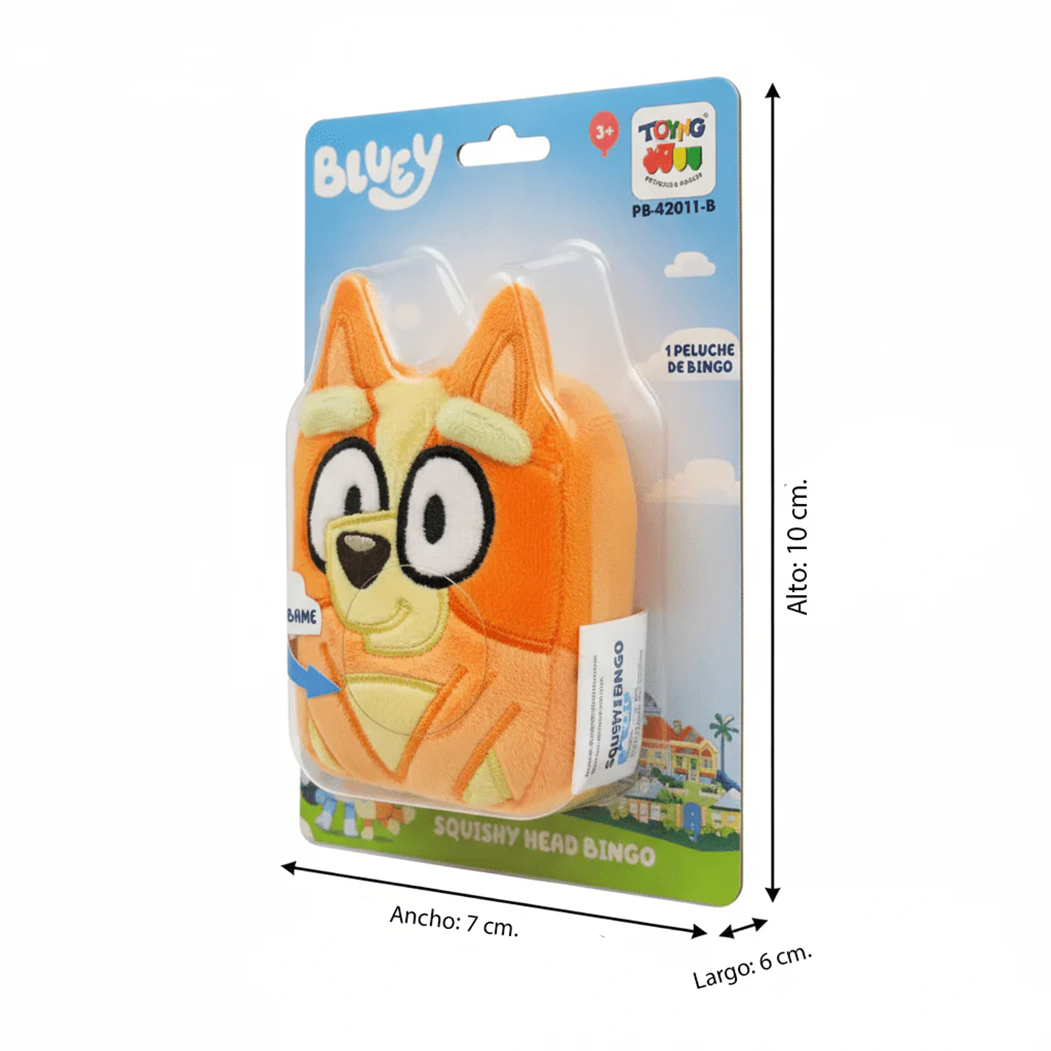 Pack Peluches Bluey y Bingo x4 Unidades-5