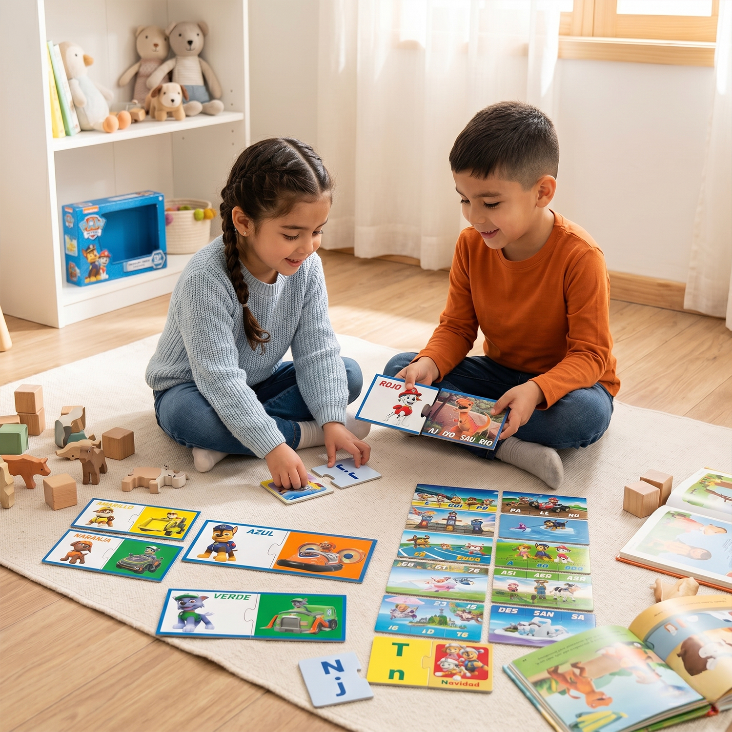 Pack x4 Juegos Educativos Paw Patrol Colección Completa-3