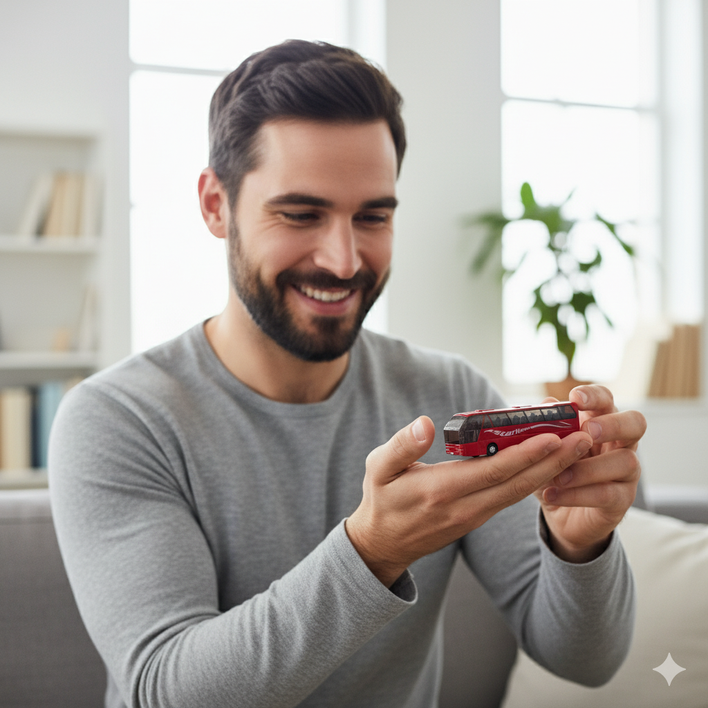 Bus Neoplan Starliner - Welly-5