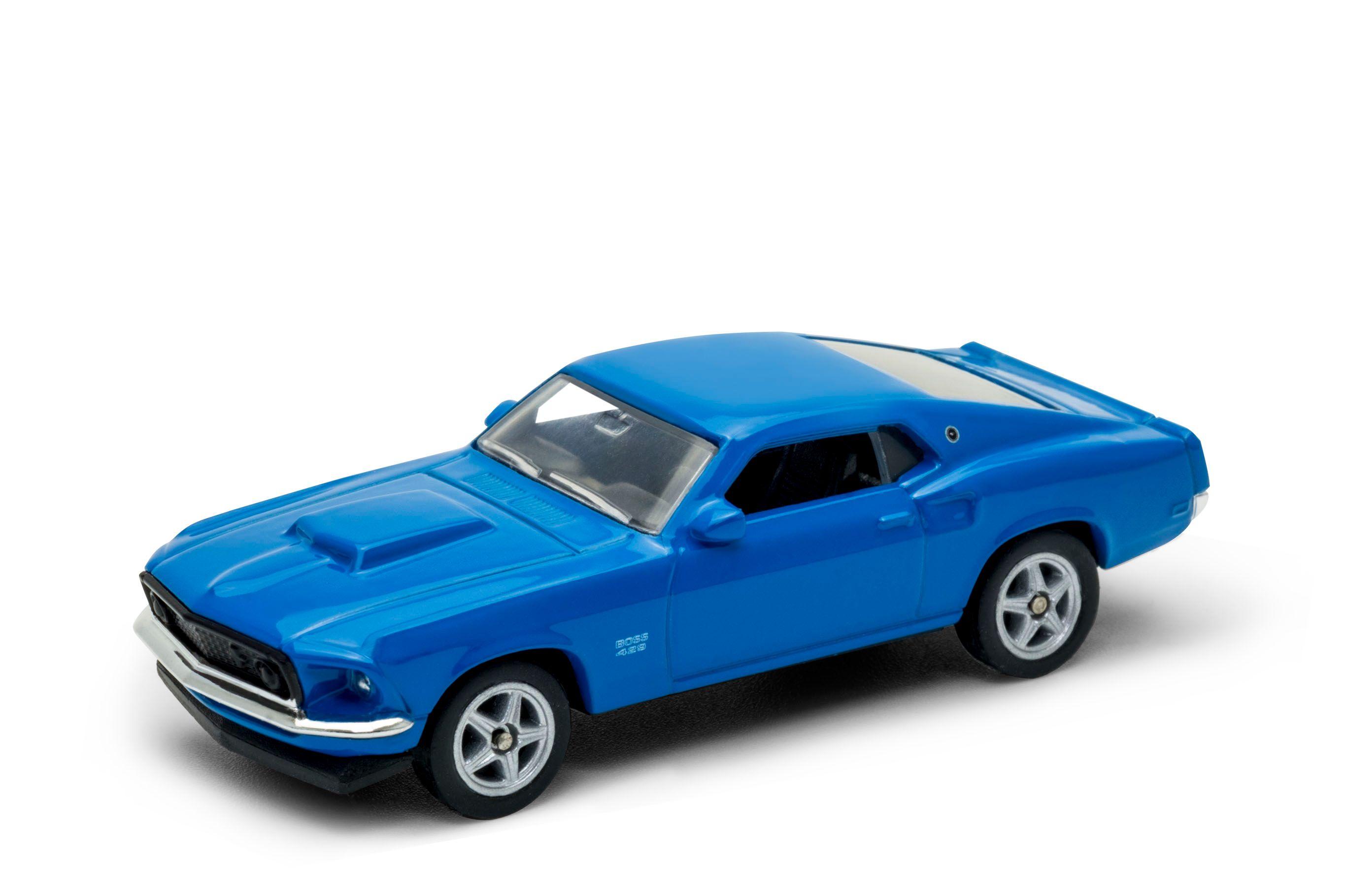 Auto Ford Mustang Boss 429 1969 - Welly Escala 1:60-3