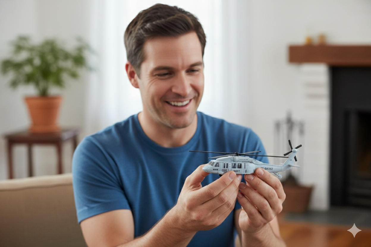 Helicoptero Blackwom - Welly-3