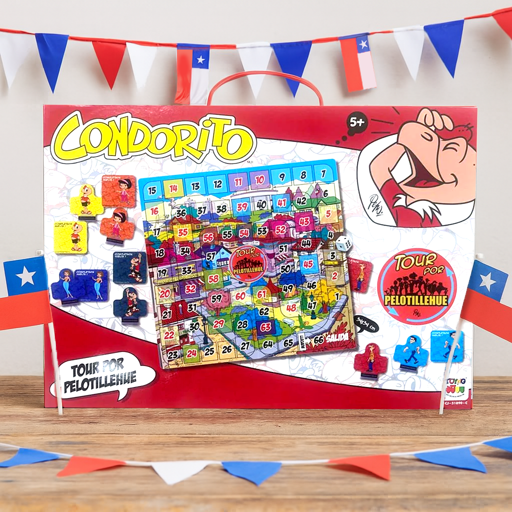 Juego de Mesa Tour Pelotillehue - Condorito-5