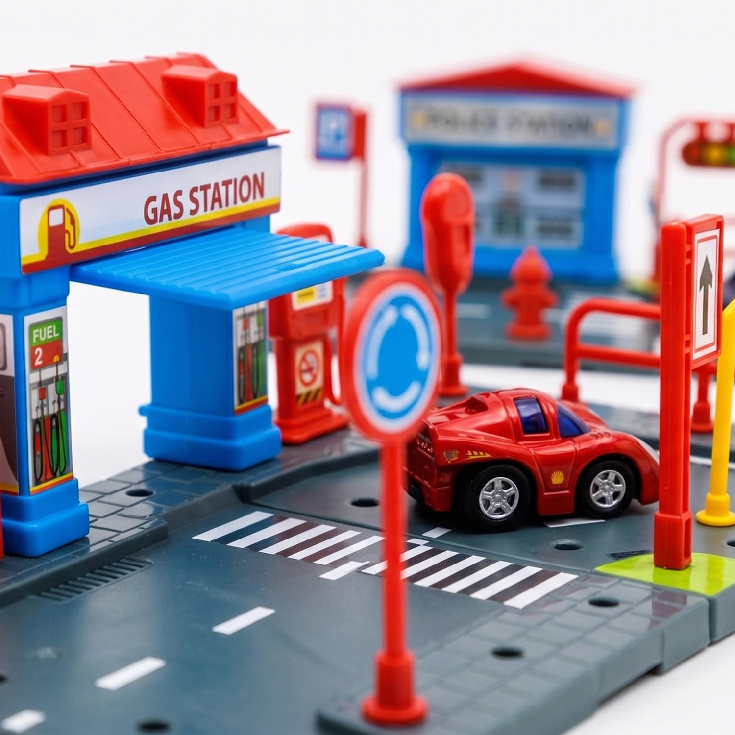 Pack x4 Estaciones Welly City Arma tu Ciudad-3