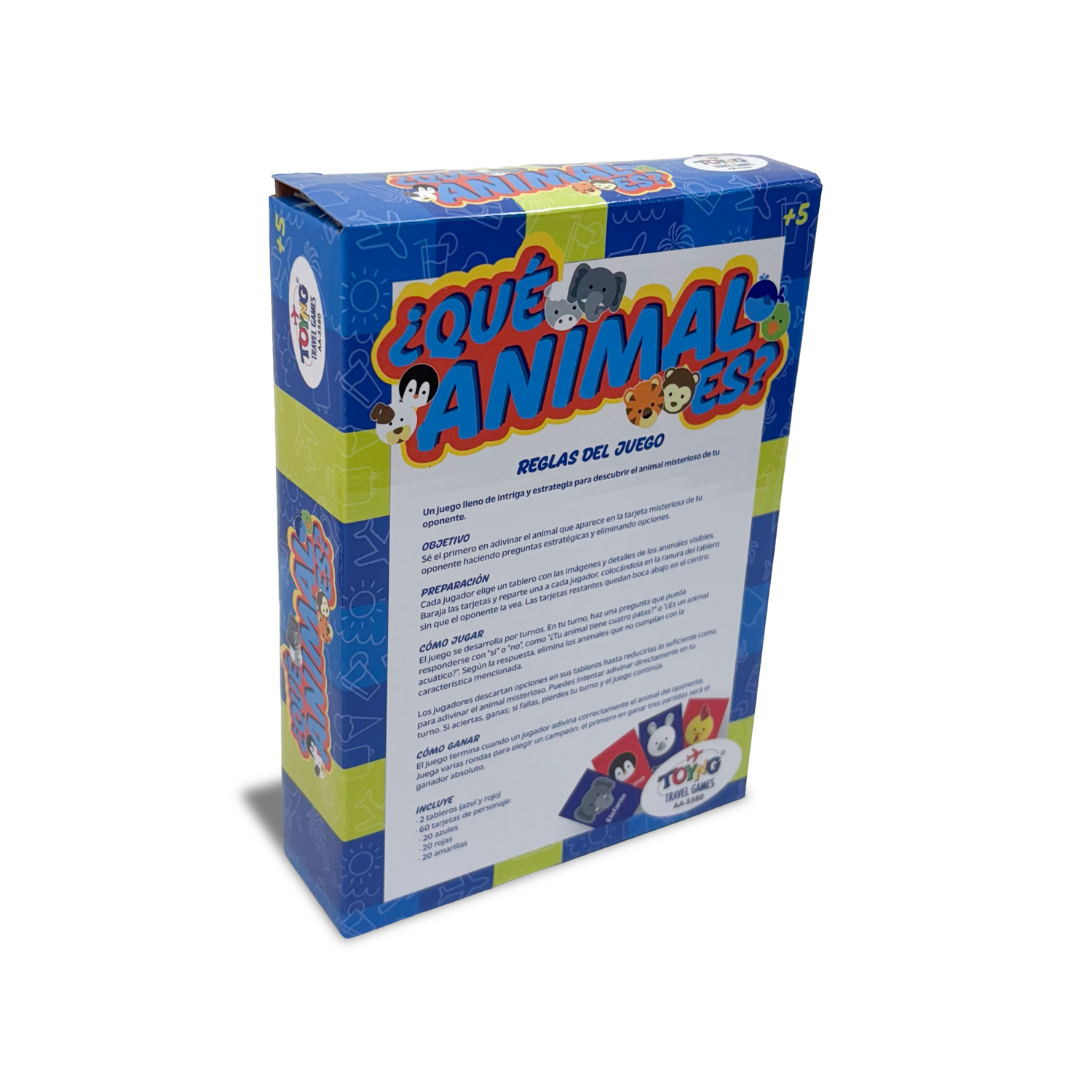 Juego de Mesa Travel Game ¿Qué Animal es? – Toyng-3