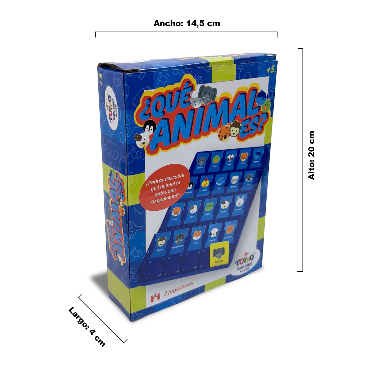 Juego de Mesa Travel Game ¿Qué Animal es? – Toyng-4