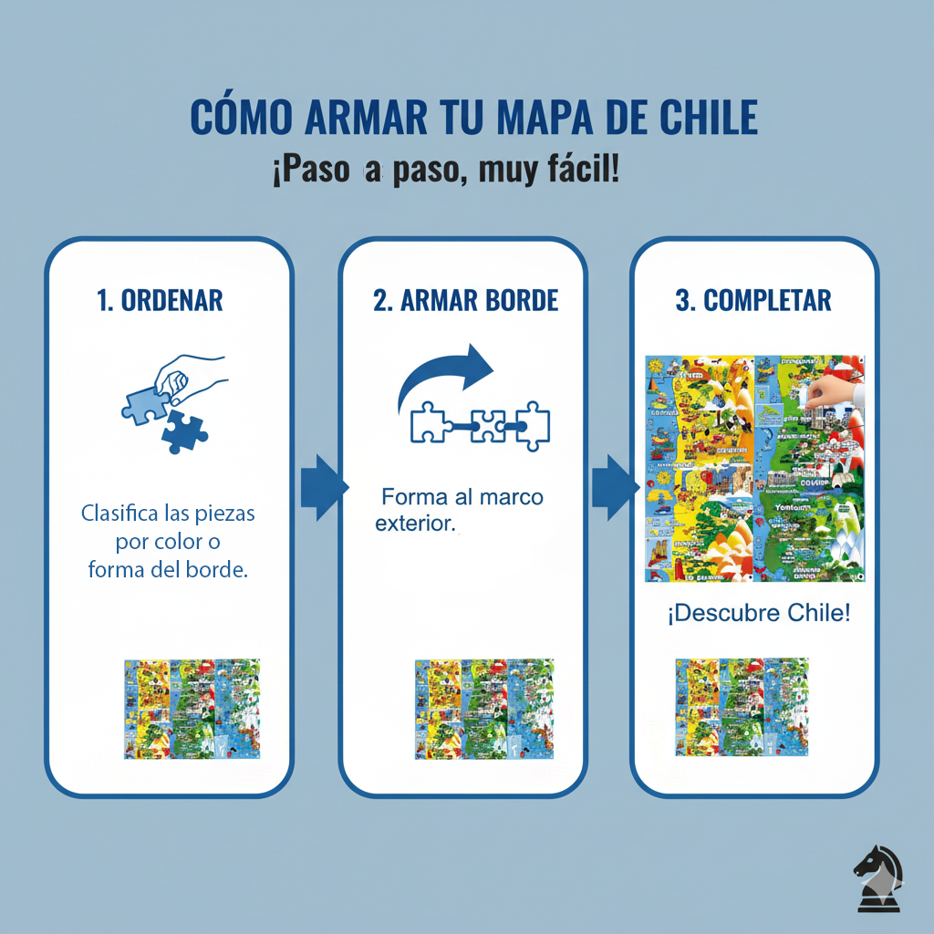 Puzzle 200 Piezas Mapa De Chile - Toyng-4