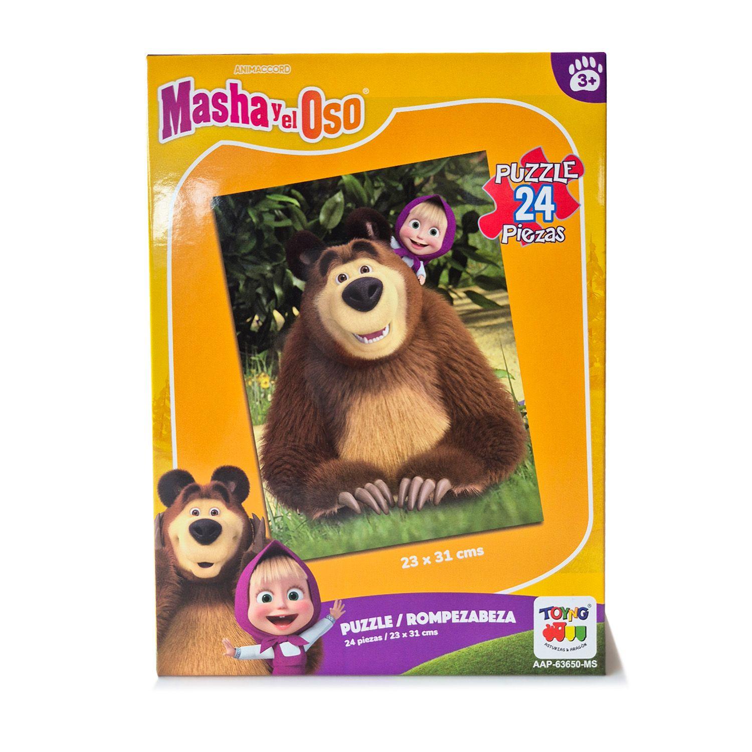 Puzzle 24 Piezas - Masha Y El Oso-2
