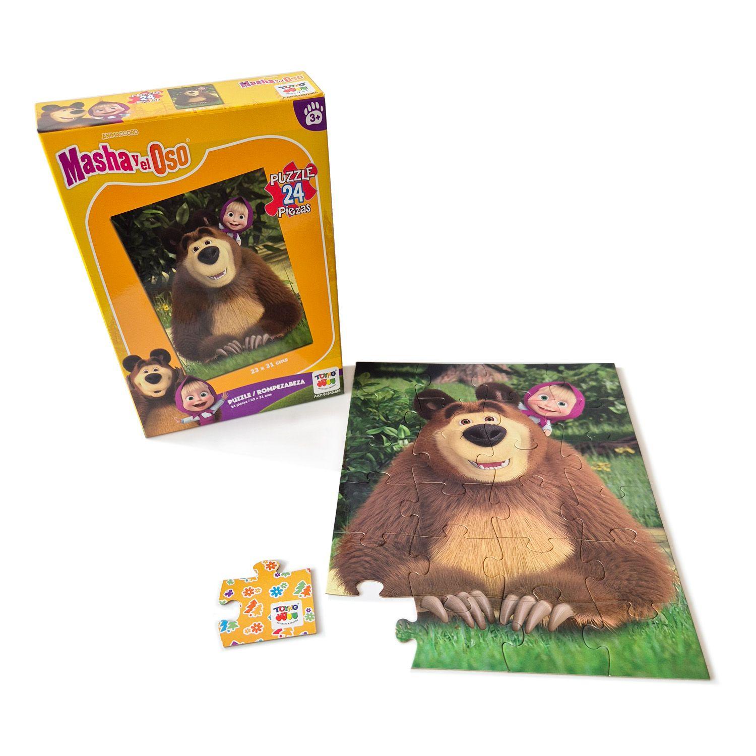 Puzzle 24 Piezas - Masha Y El Oso-4