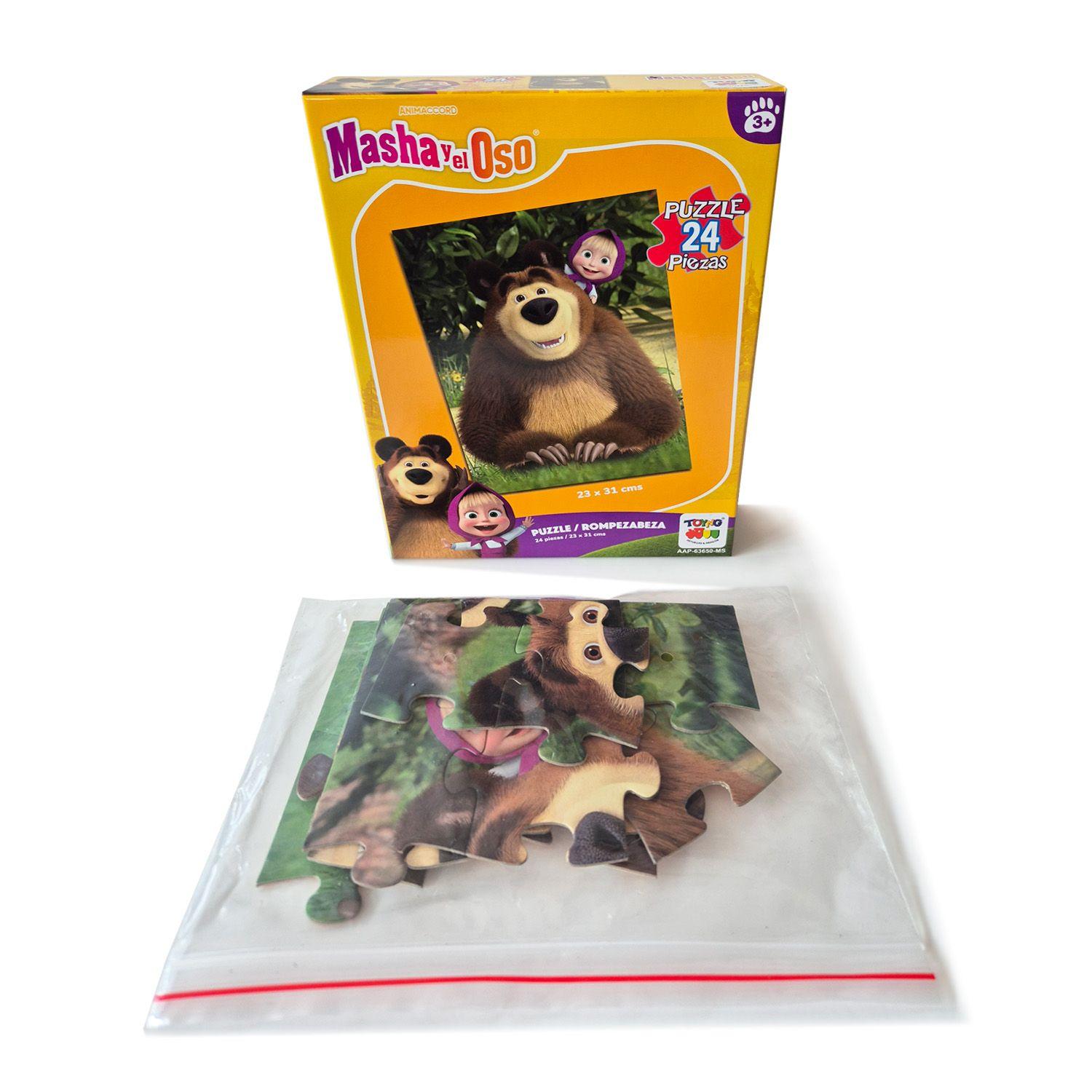 Puzzle 24 Piezas - Masha y El Oso-2