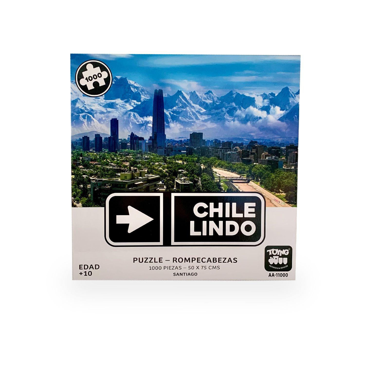 Puzzle Rompecabezas Santiago (1000) Piezas - Toyng-2