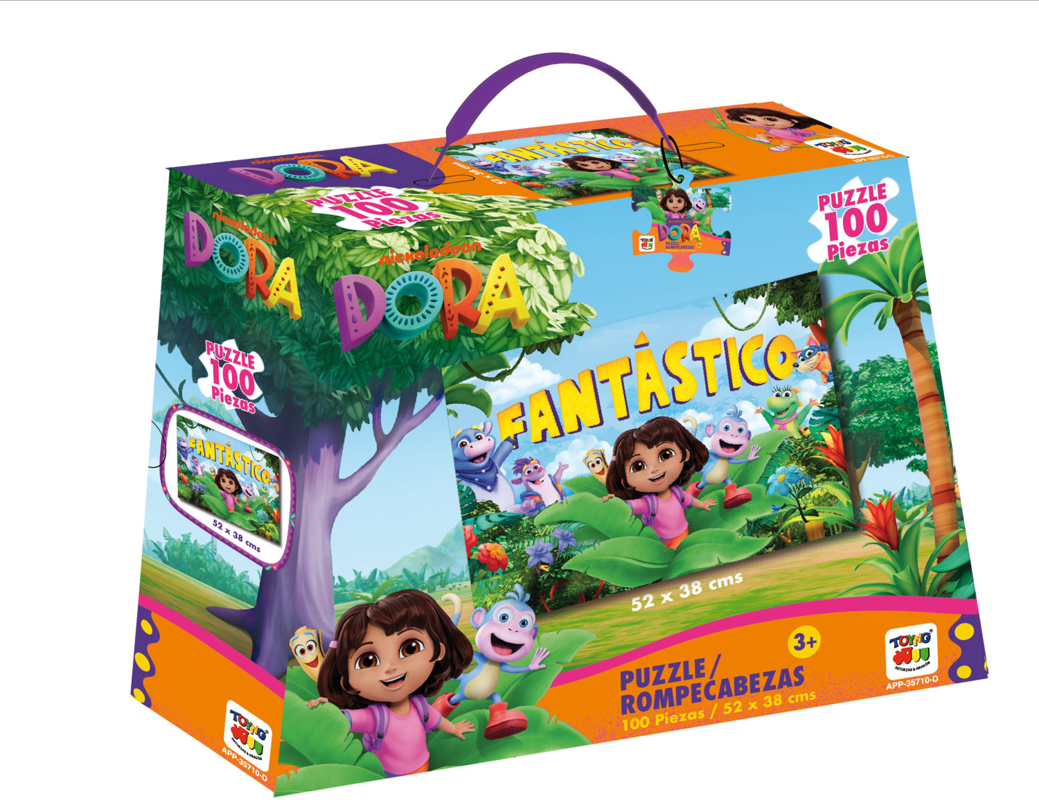 Puzzle Rompecabezas  (100 Piezas) - Dora La Exploradora-3