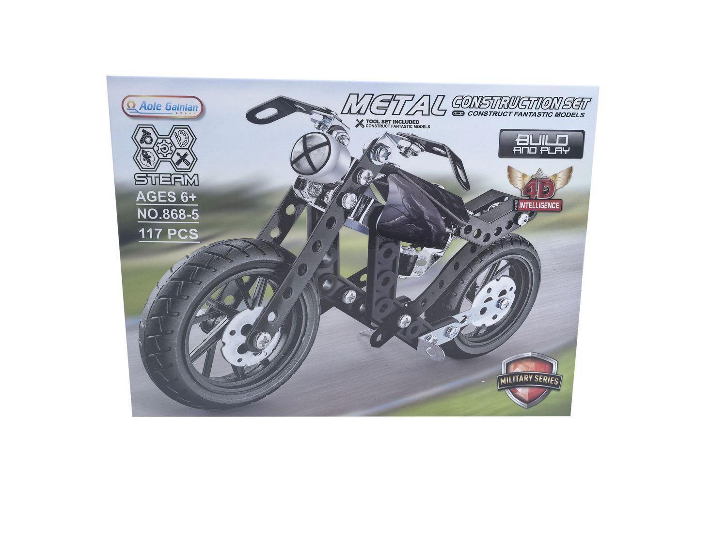 Motocicleta Armable Metálica Mekano – Toyng-4