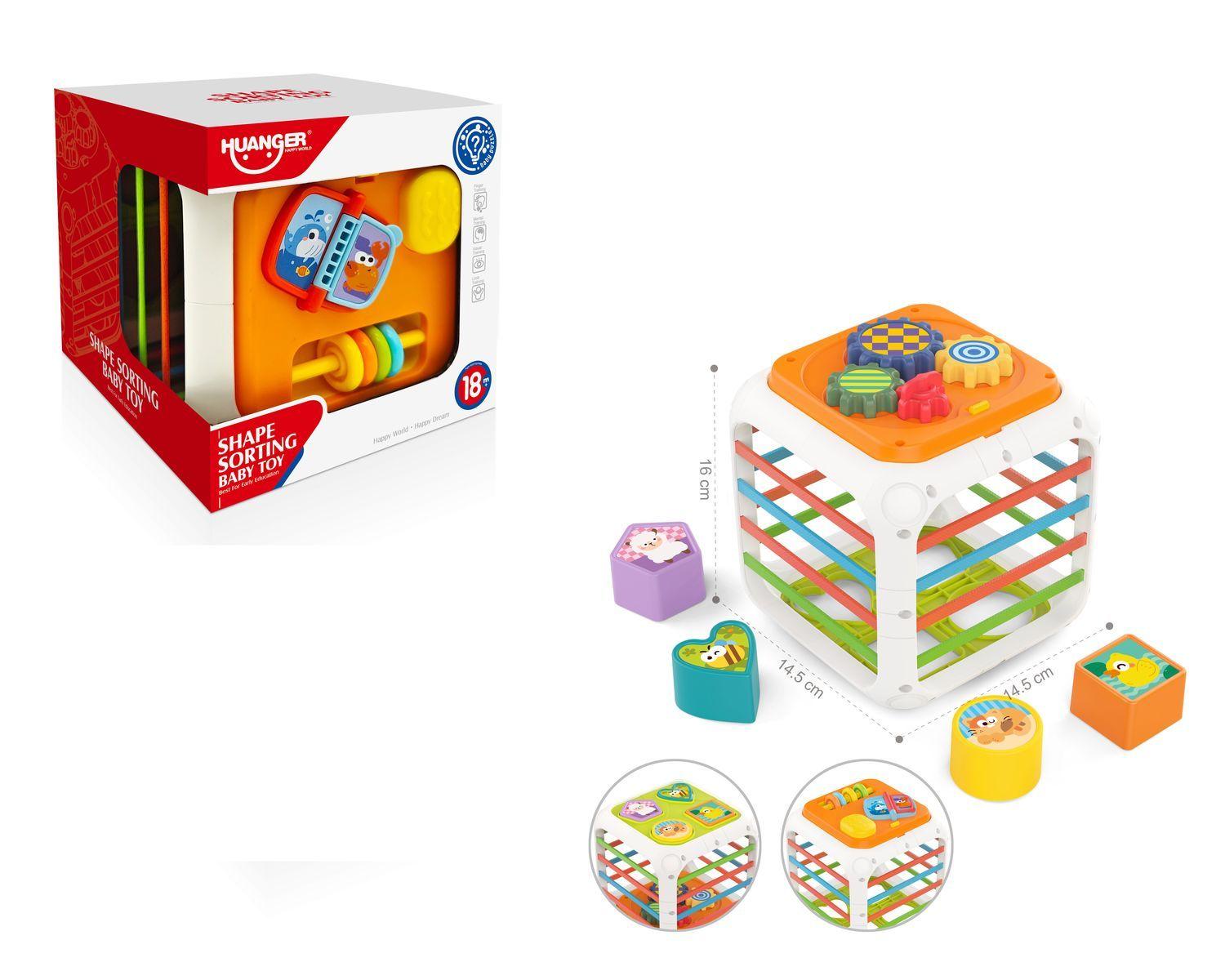 Juguete Cubo Didactico Sensorial - Toyng-6