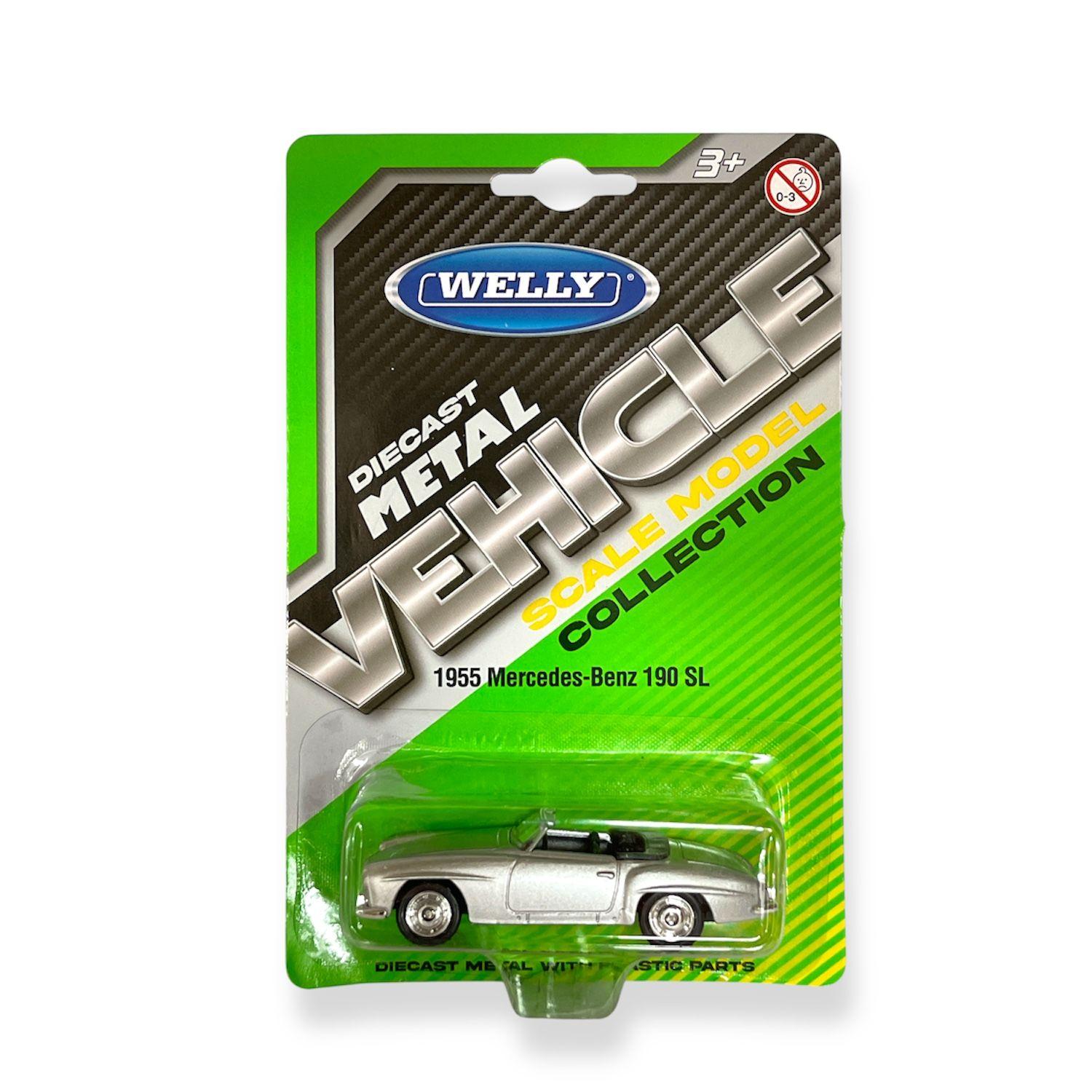 Auto Mercedes-Benz 190 SL Escala 1:60 - Welly-2