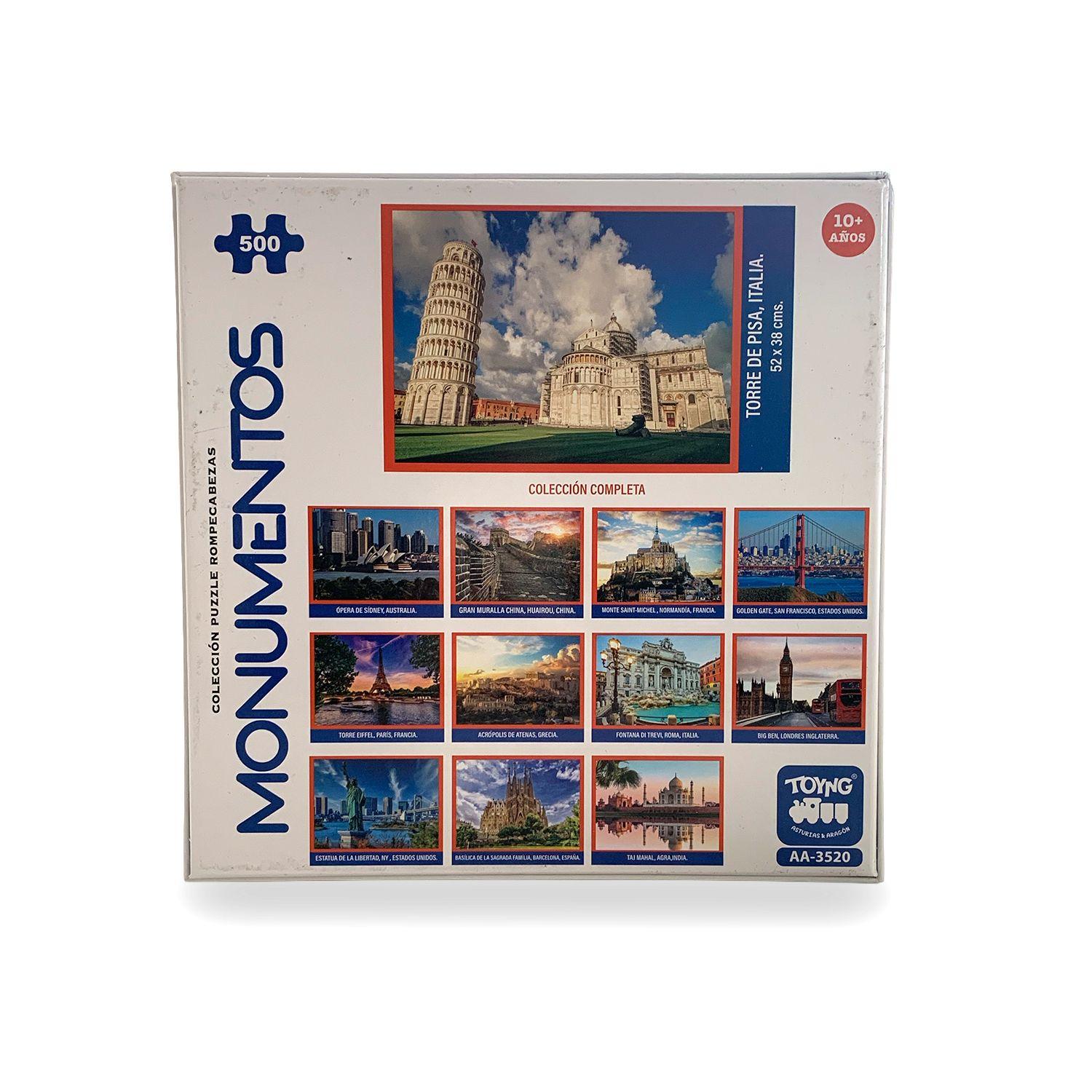 Puzzle Rompecabezas Torre de Pisa (500) Piezas - Toyng-4