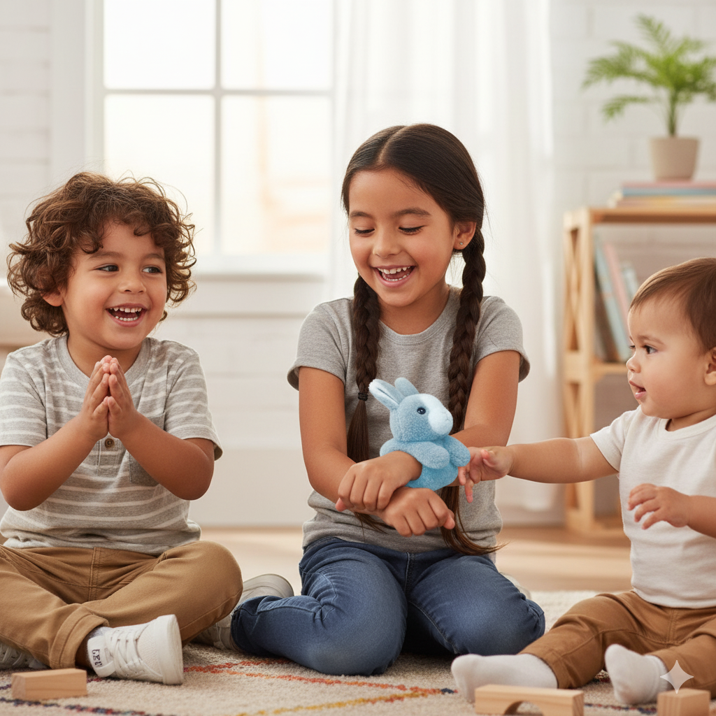 Peluche Slap-Buddy 20 cm Conejo - Toyng-7