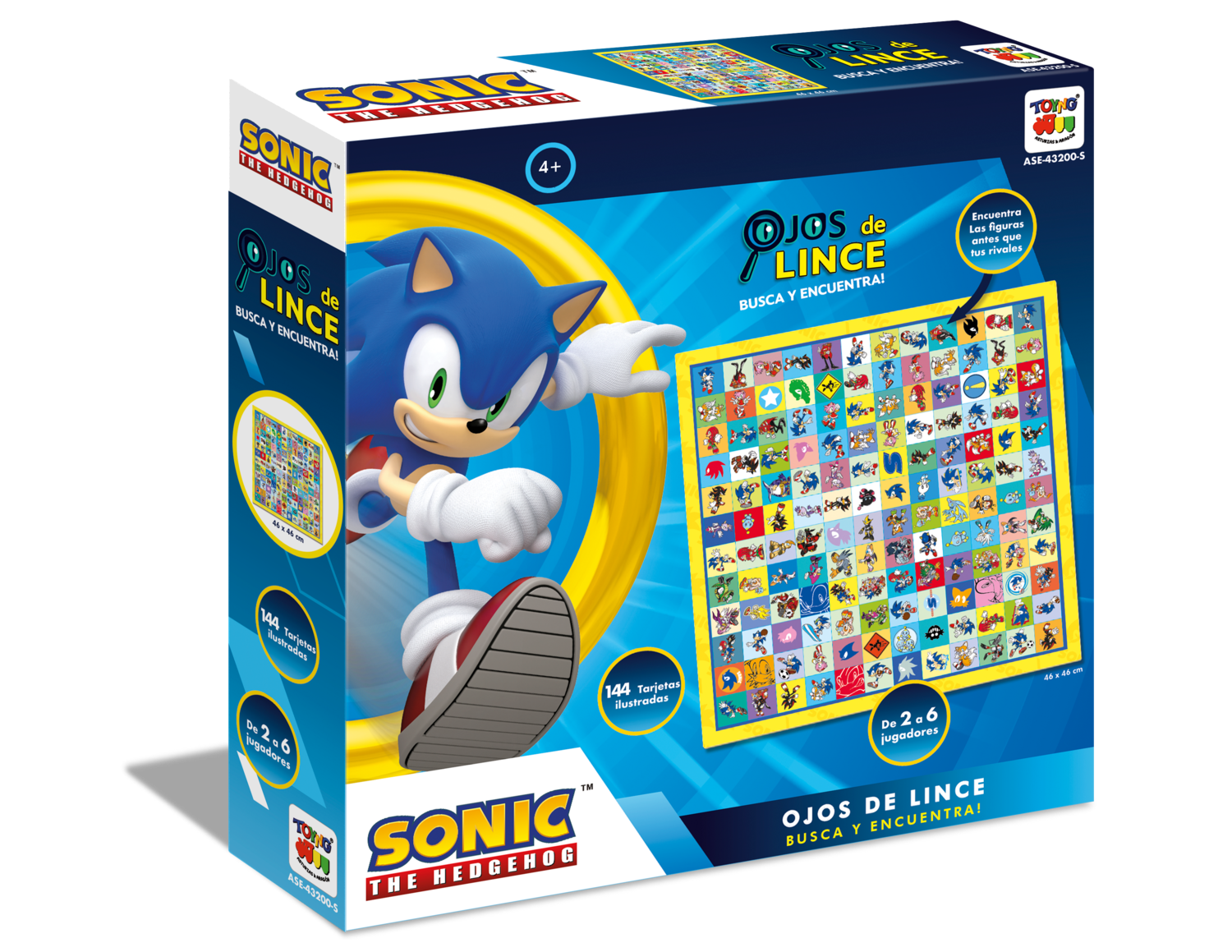 Juego de Mesa Ojos De Lince - Sonic-2