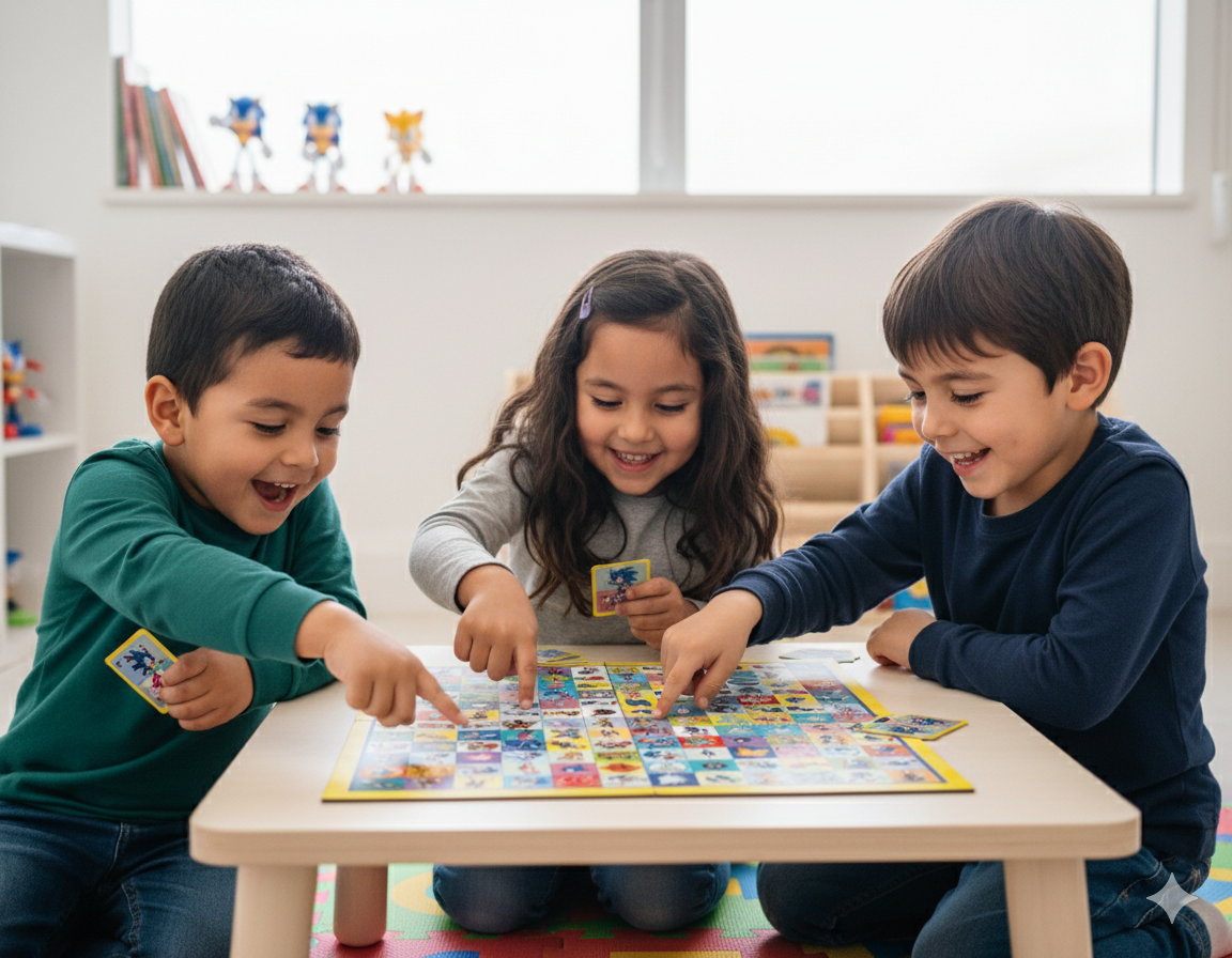 Juego de Mesa Ojos De Lince - Sonic-3