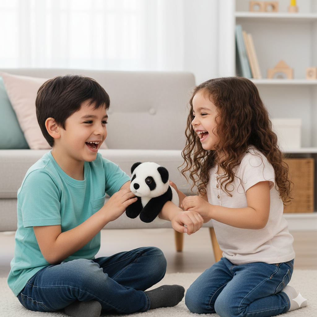 Peluche Slap-Buddy 20 cm Oso Panda - Toyng-8