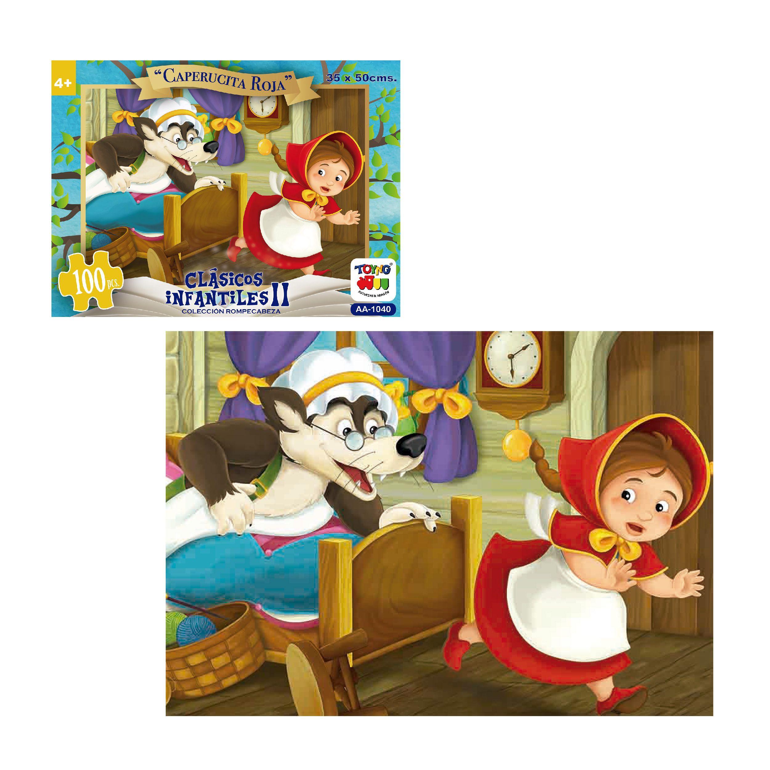 Puzzle 100 Pcs - Caperucita Roja-1