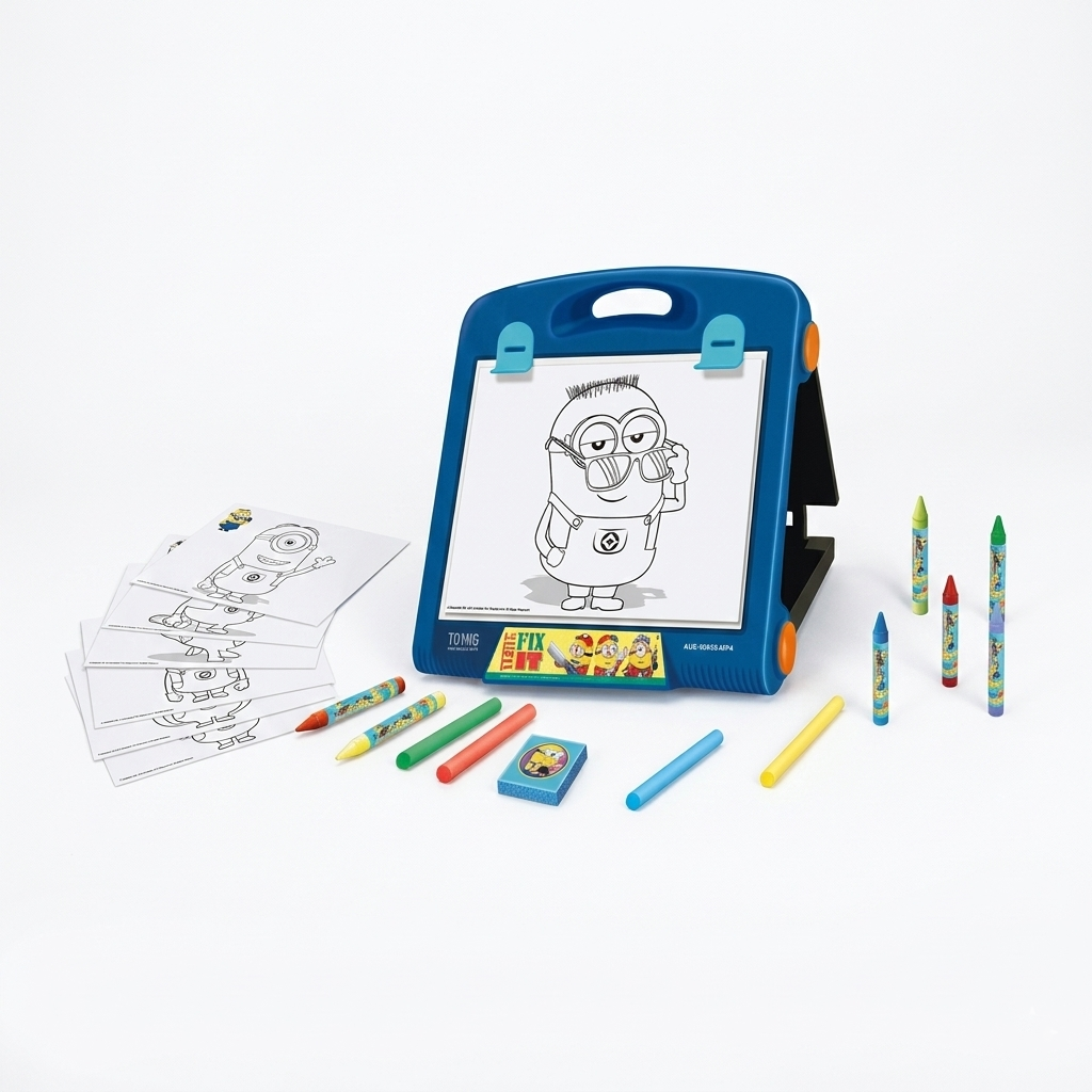 Juego Educativo Pizarra Porta Minions - Mi Villano Favorito-2