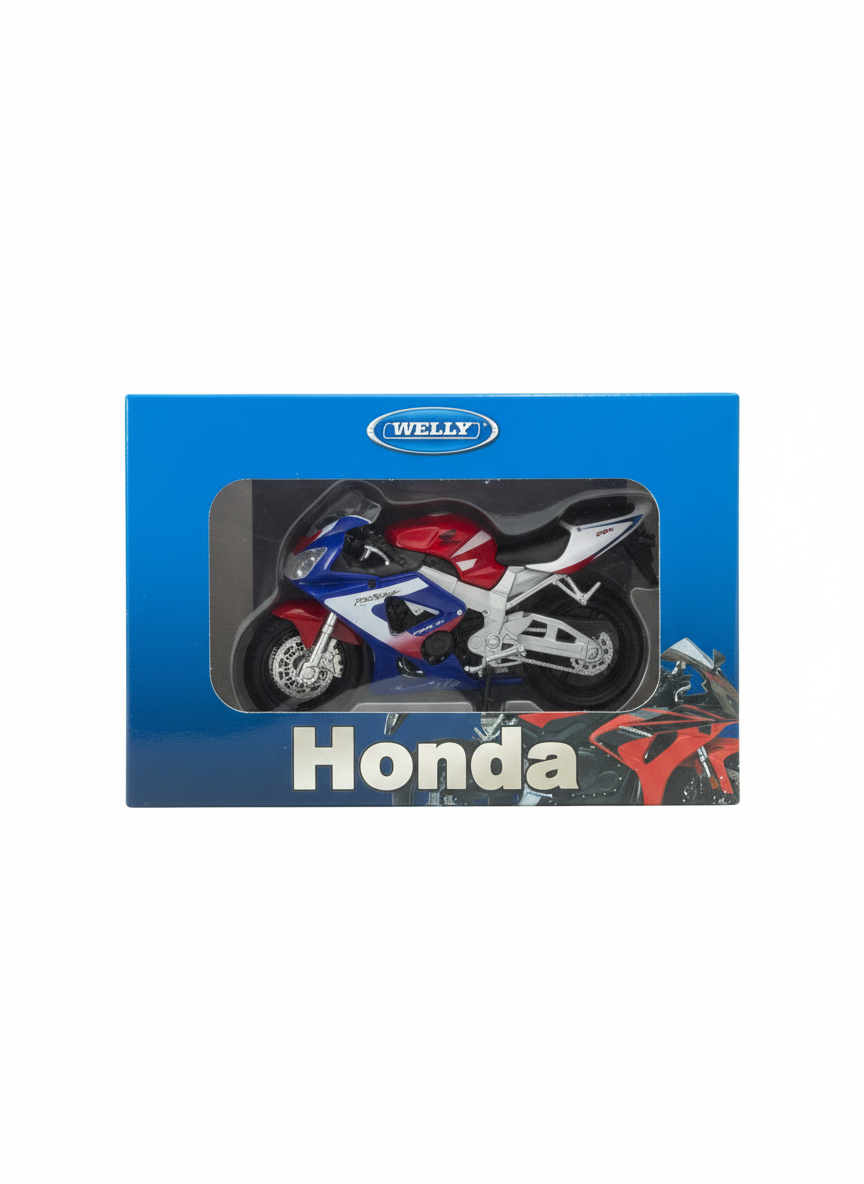 Moto Honda Cbr900Rr Fireblade - Welly Escala 1:18-2