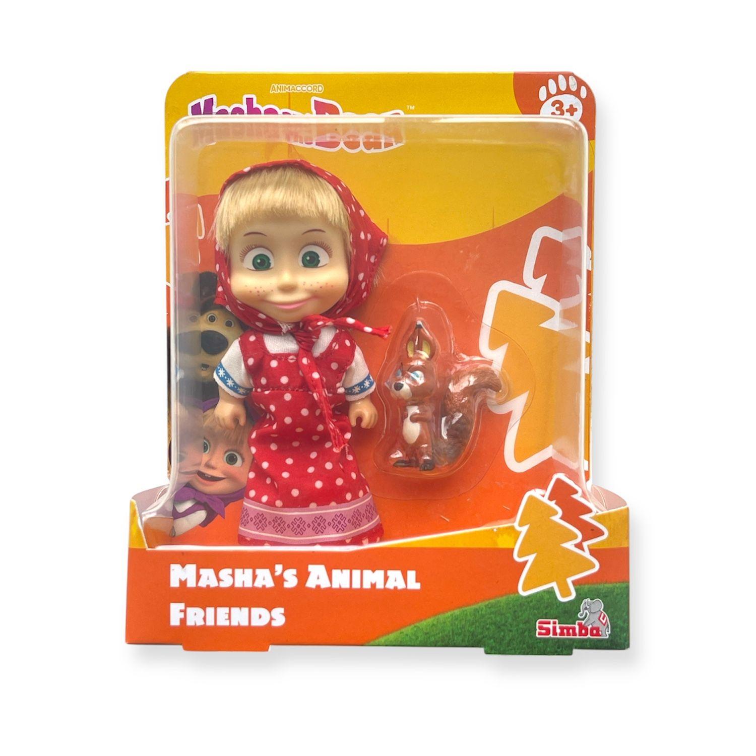 Juguete Masha y sus Amigos La Ardilla - Masha Y El Oso-2