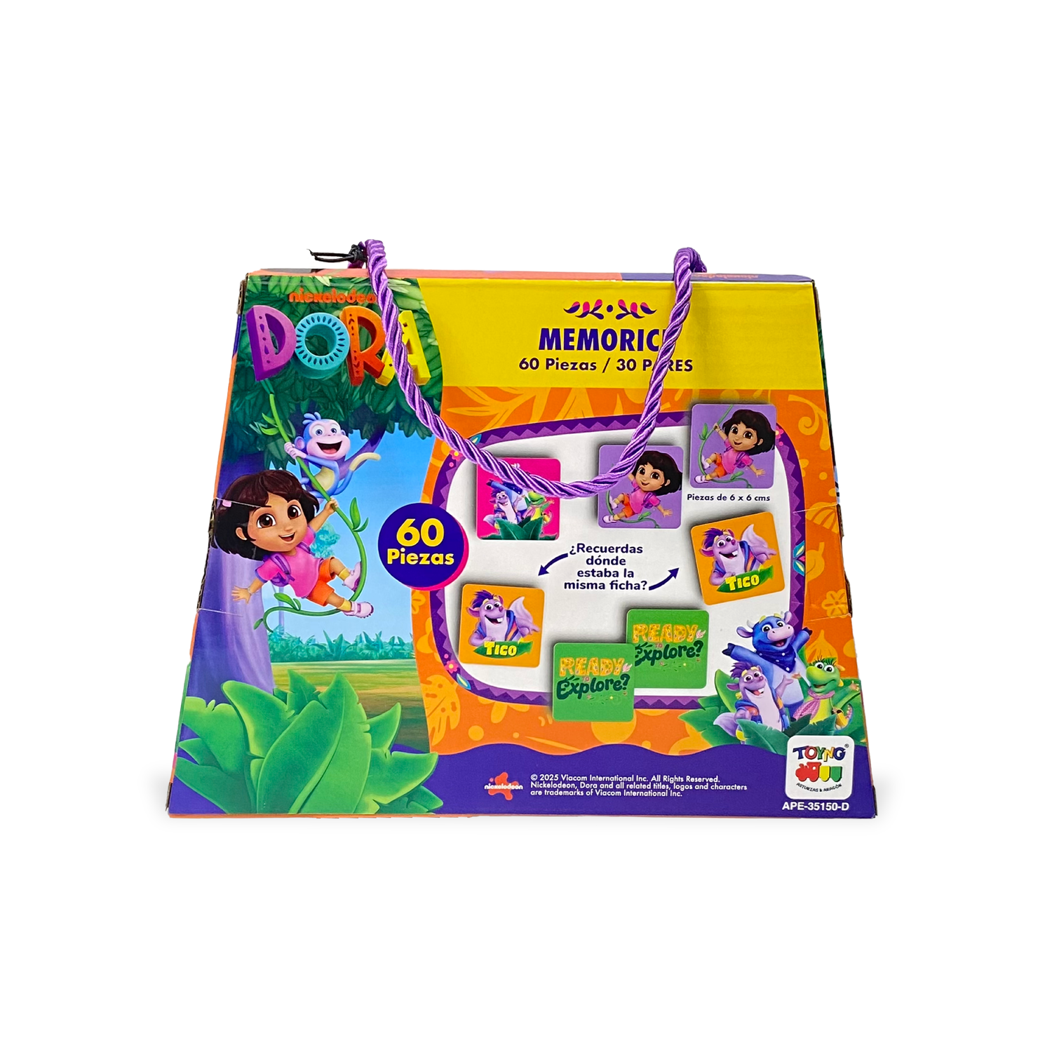 Juego de Mesa Memorice - Dora La Exploradora-2