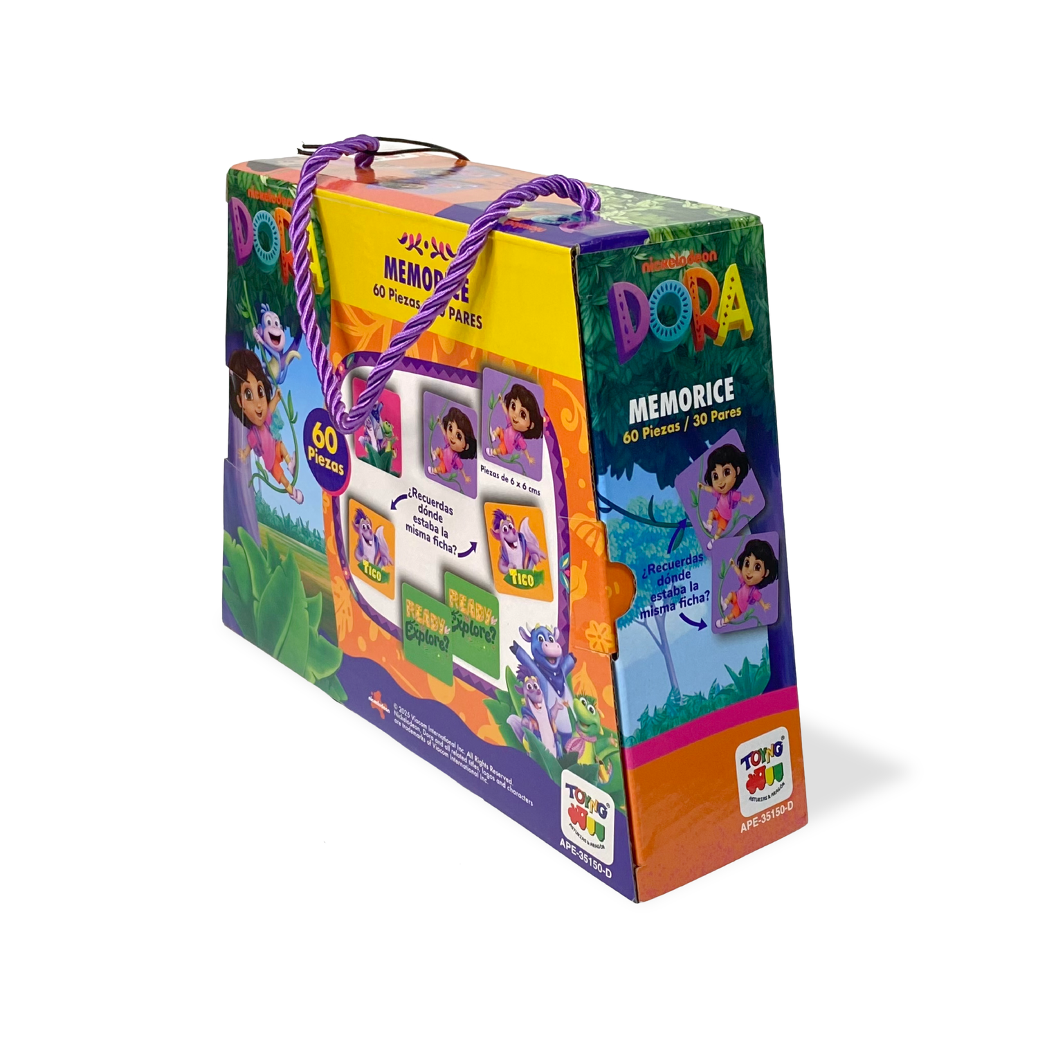 Juego de Mesa Memorice - Dora La Exploradora-4