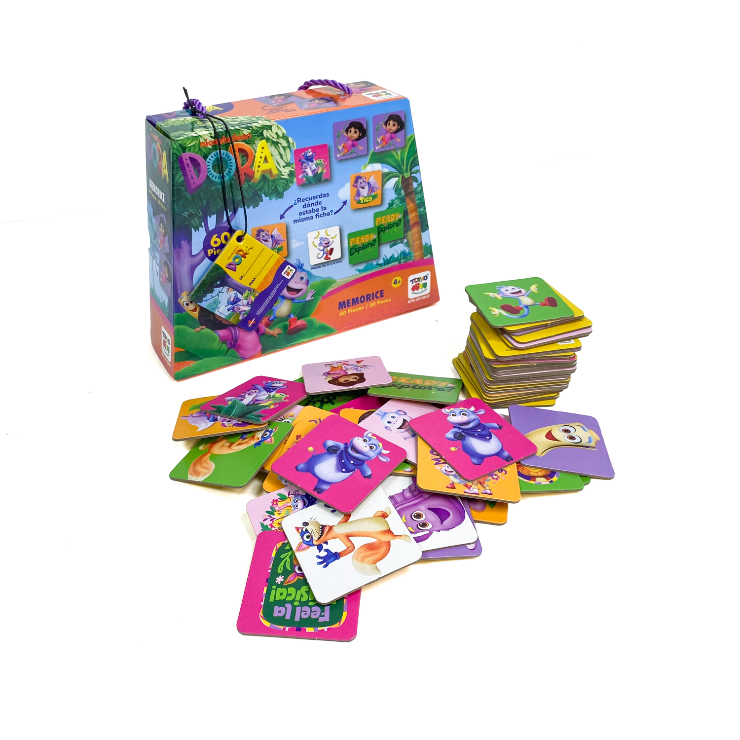 Juego de Mesa Memorice - Dora La Exploradora-5