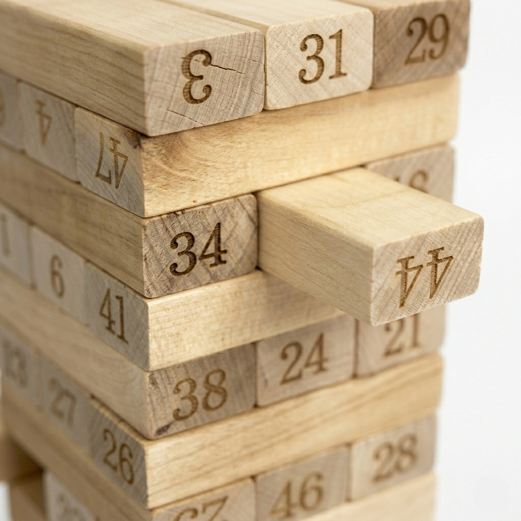 Juego de Mesa Torre 54 Piezas Natural - Toyng-5