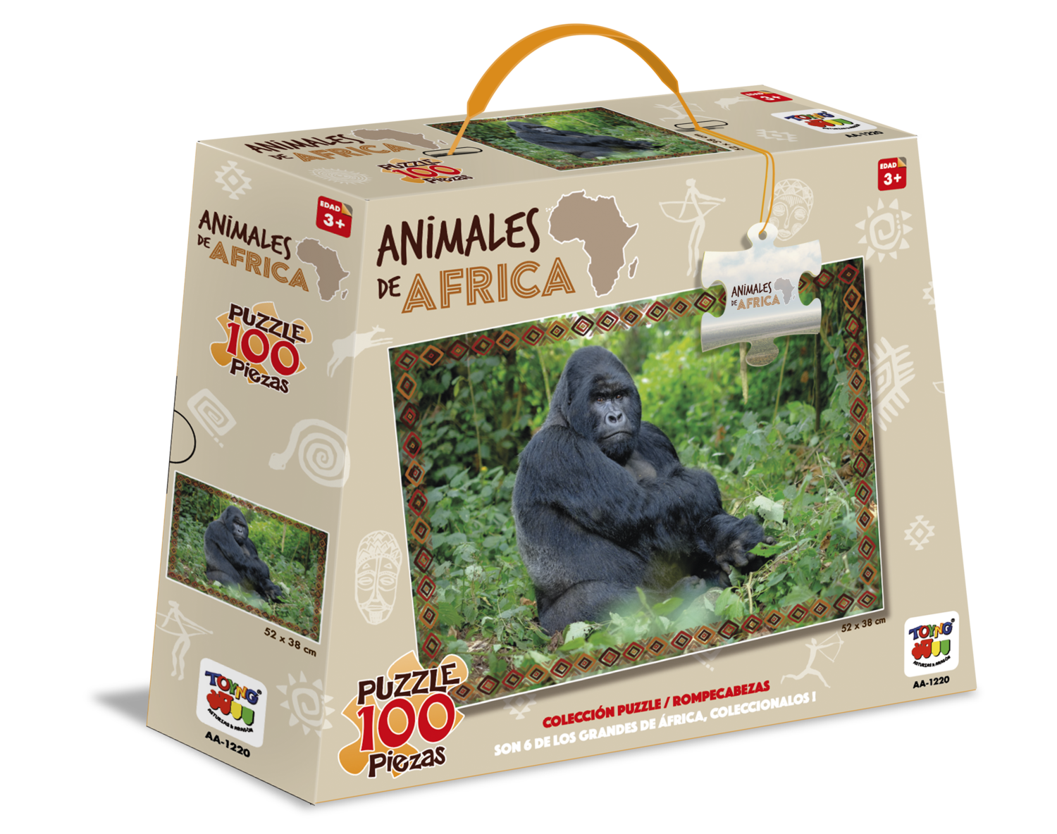 Puzzle Gorila (100 Piezas) - Toyng-2