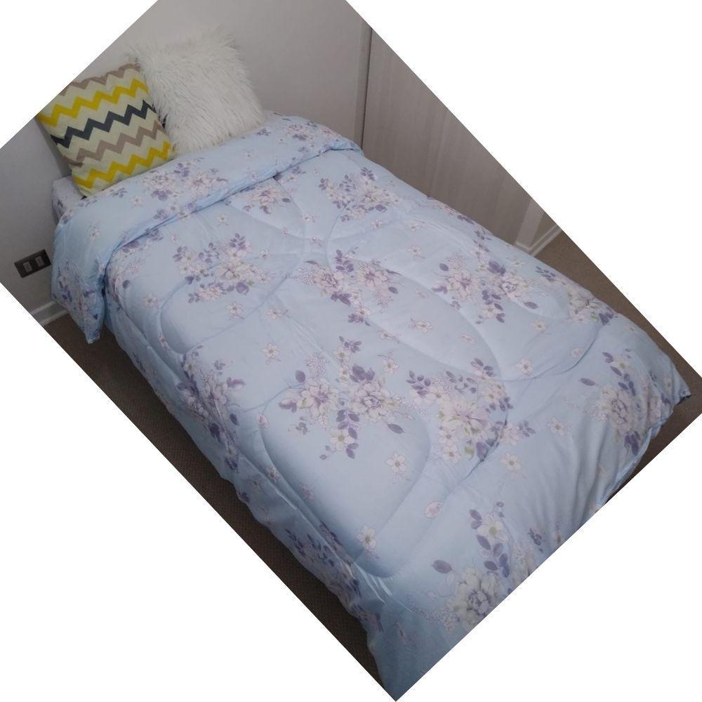 Plumon estampado1.5P microfibra 2.5Kg Floral-6