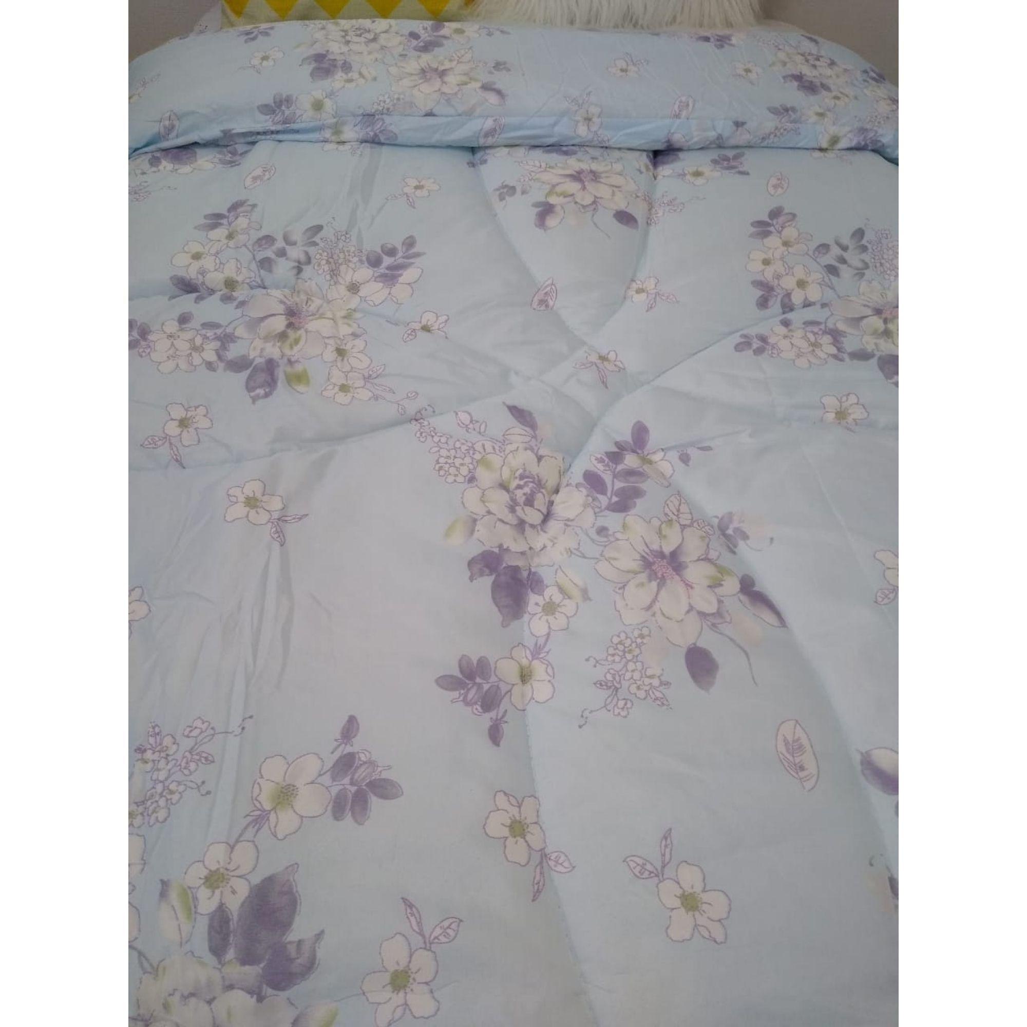 Plumon estampado1.5P microfibra 2.5Kg Floral-3
