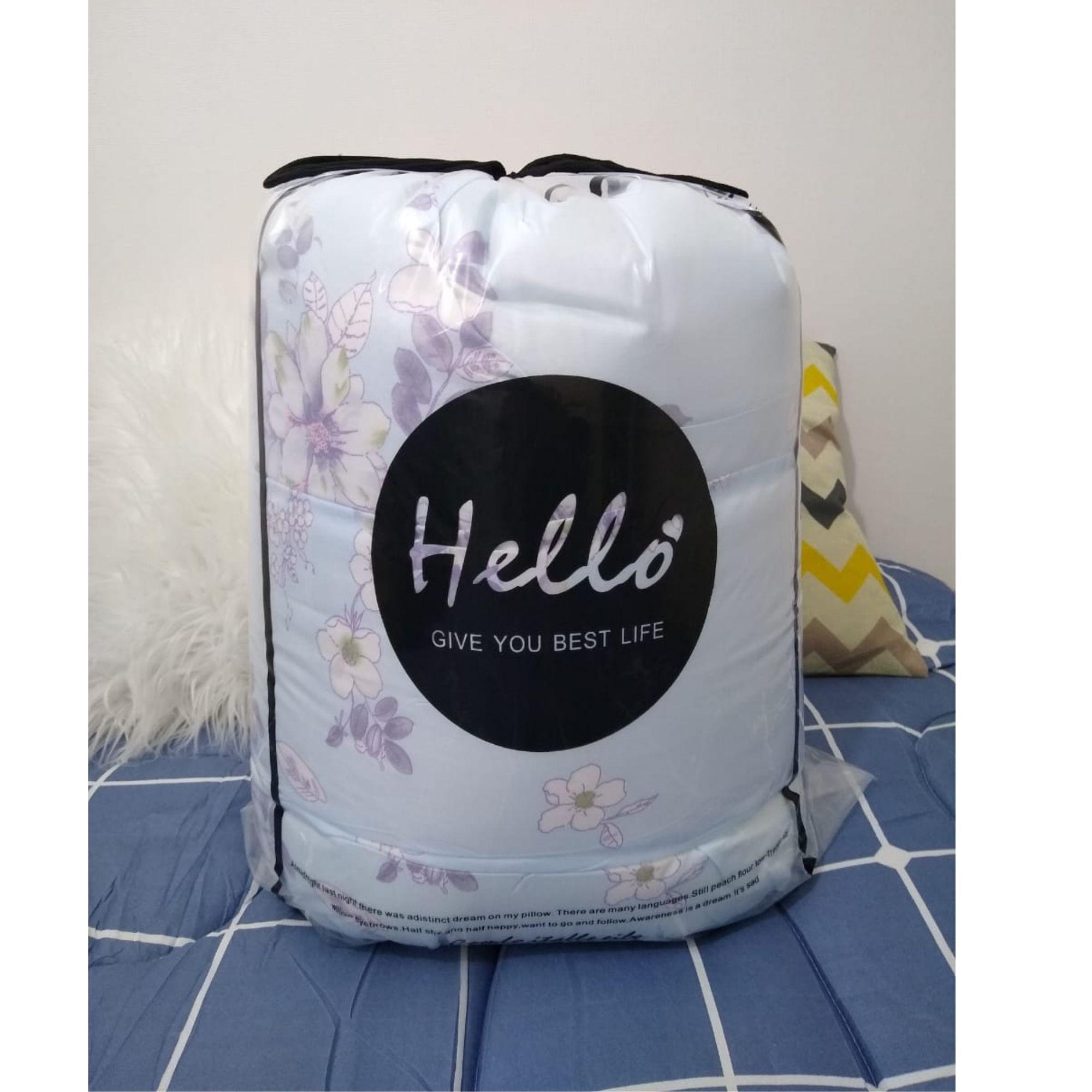 Plumon estampado1.5P microfibra 2.5Kg Floral-2