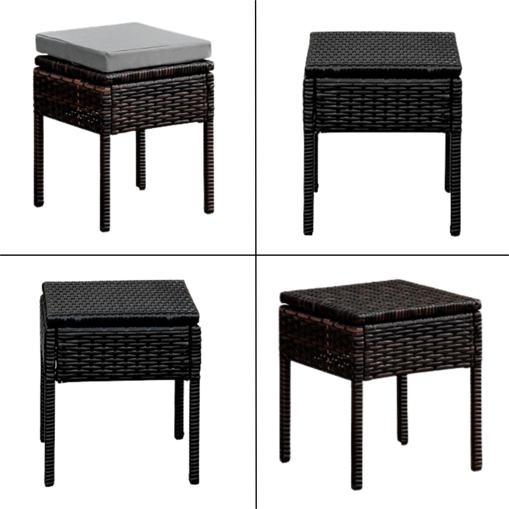 Juego de living Terraza Hawai Gris 6 Personas -6
