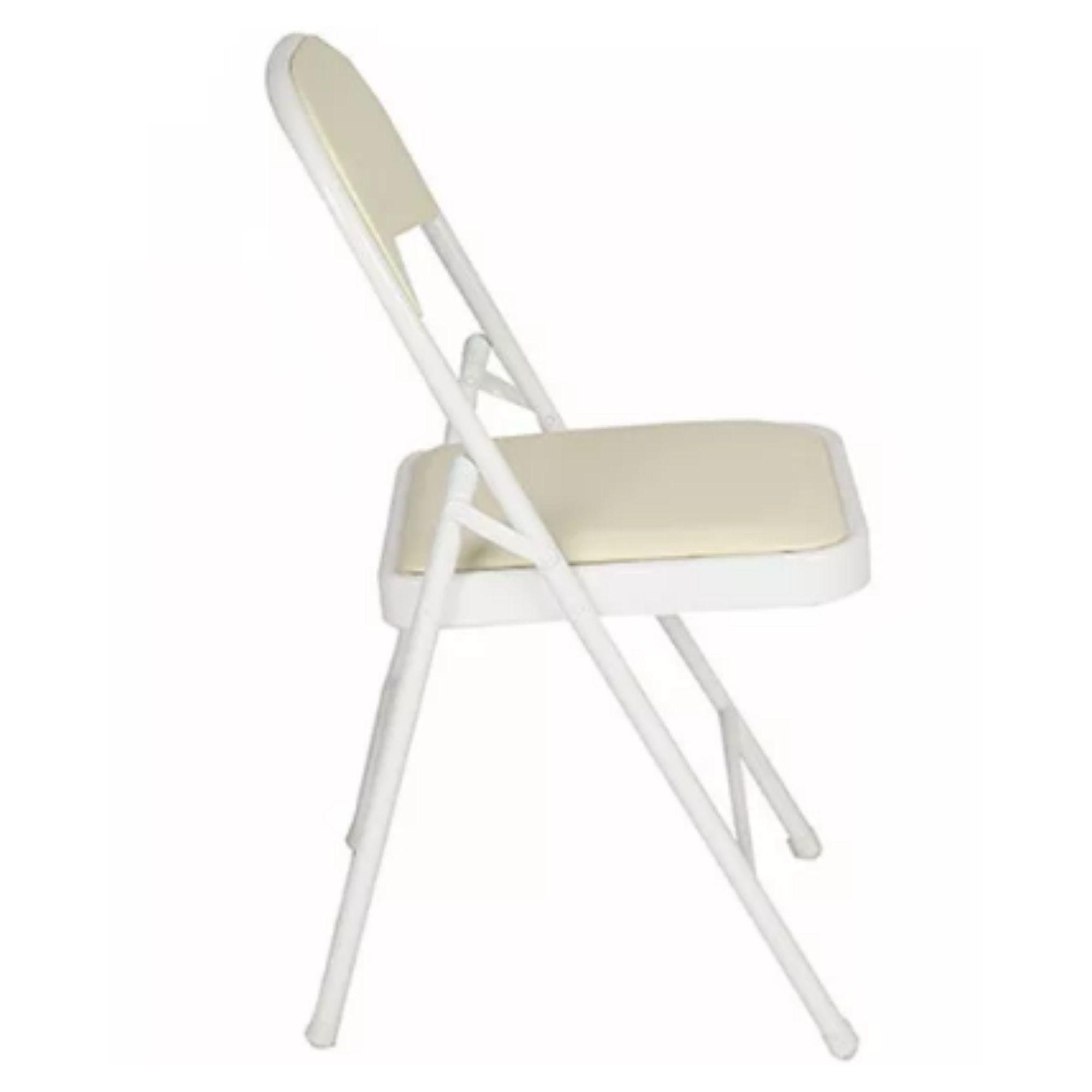 Silla Plegable Windsor Marfil para reuniones y eventos PACK X6 -5