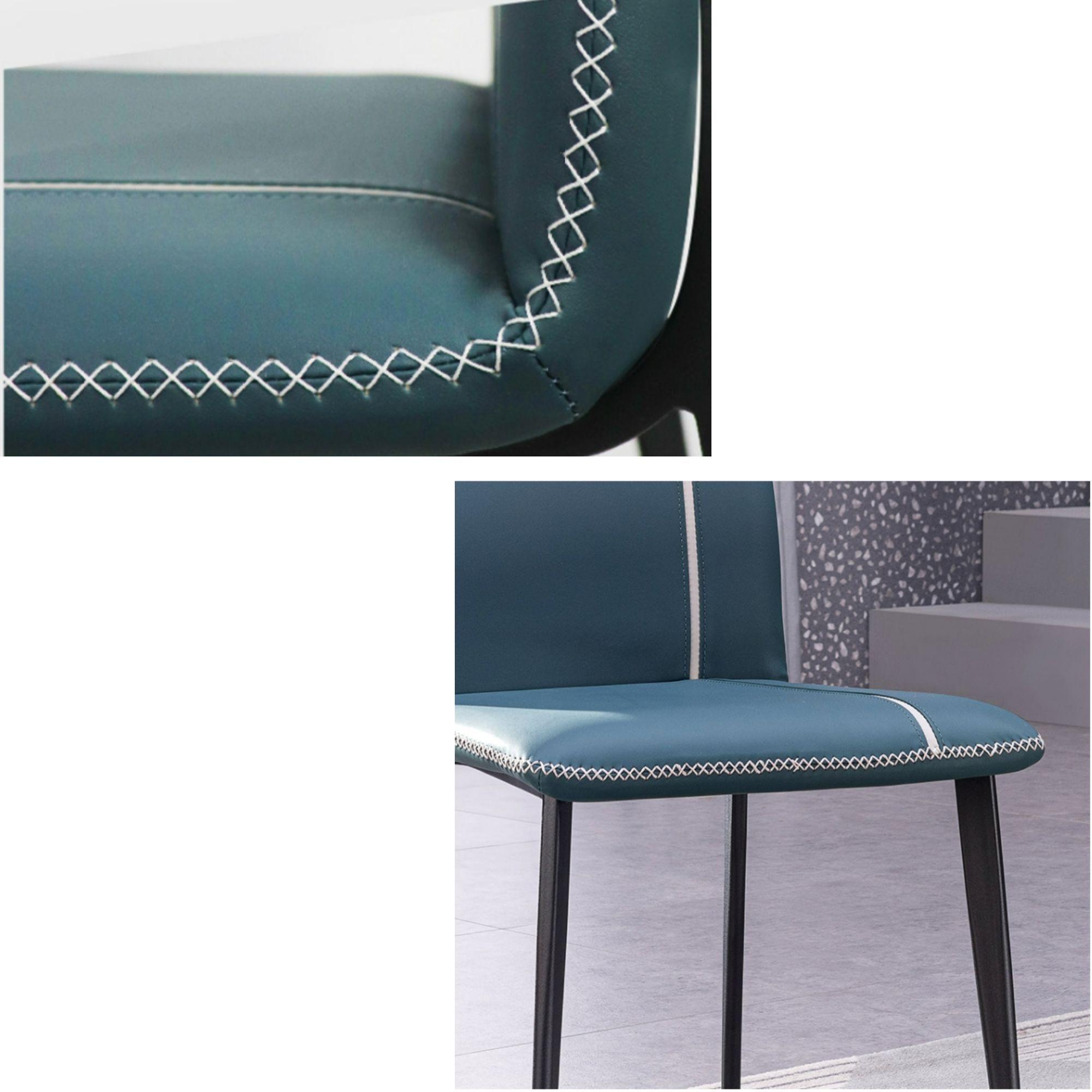Silla de comedor Capitone PACK X4-3