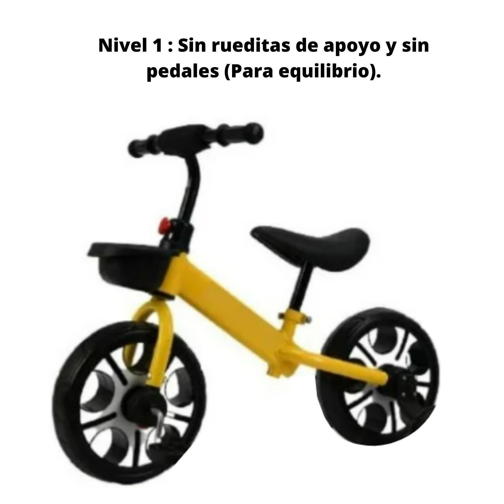 Bicicleta de Equilibrio 3 En 1  niñ@s 18 a 36 meses Aro 10-1