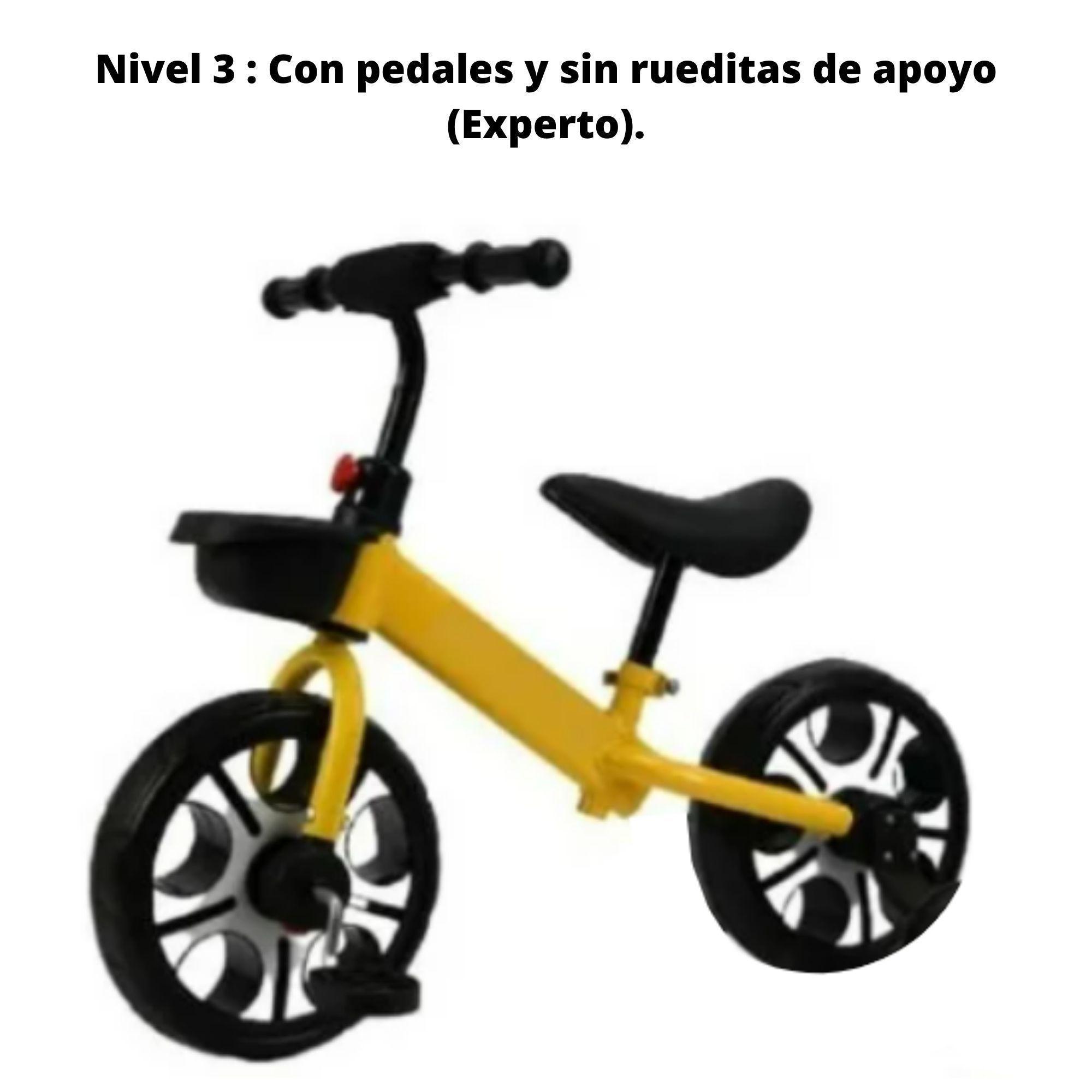 Bicicleta de Equilibrio 3 En 1  niñ@s 18 a 36 meses Aro 10-3