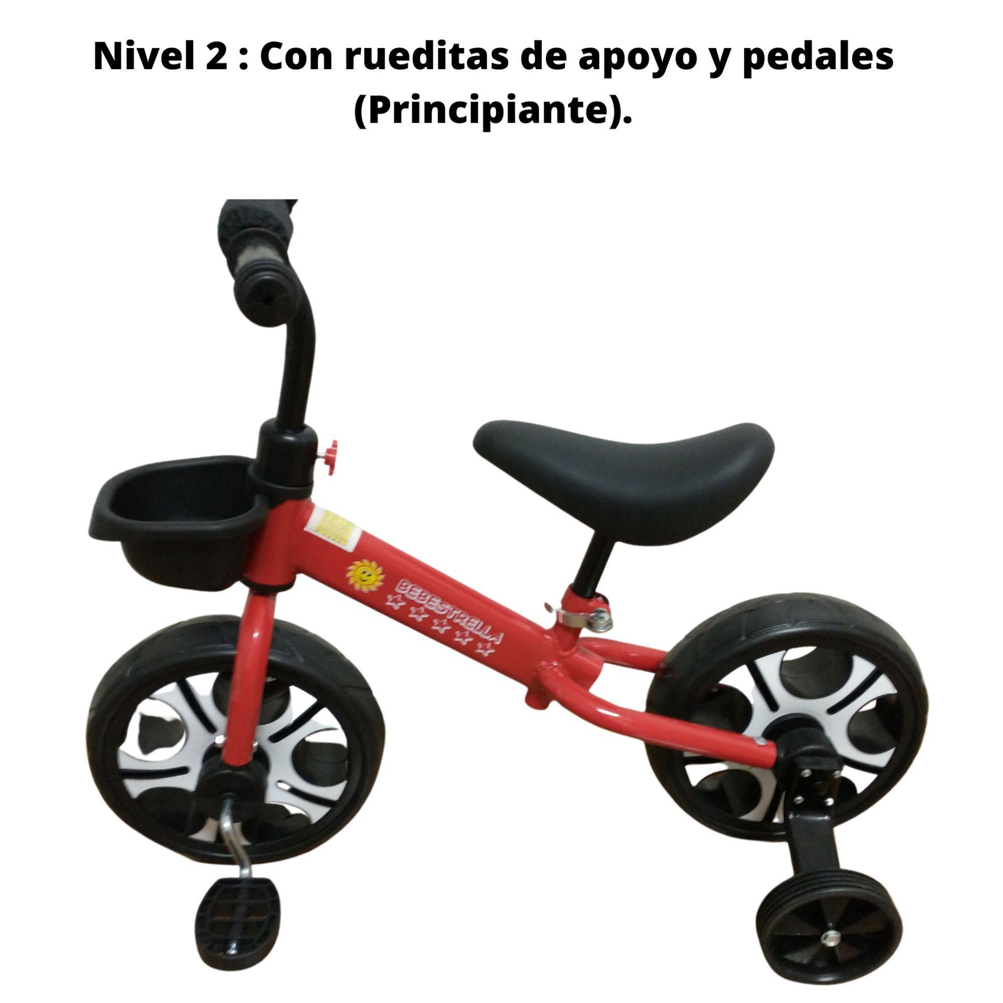 Bicicleta de Equilibrio 3 En 1  niñ@s 18 a 36 meses Aro 10-2