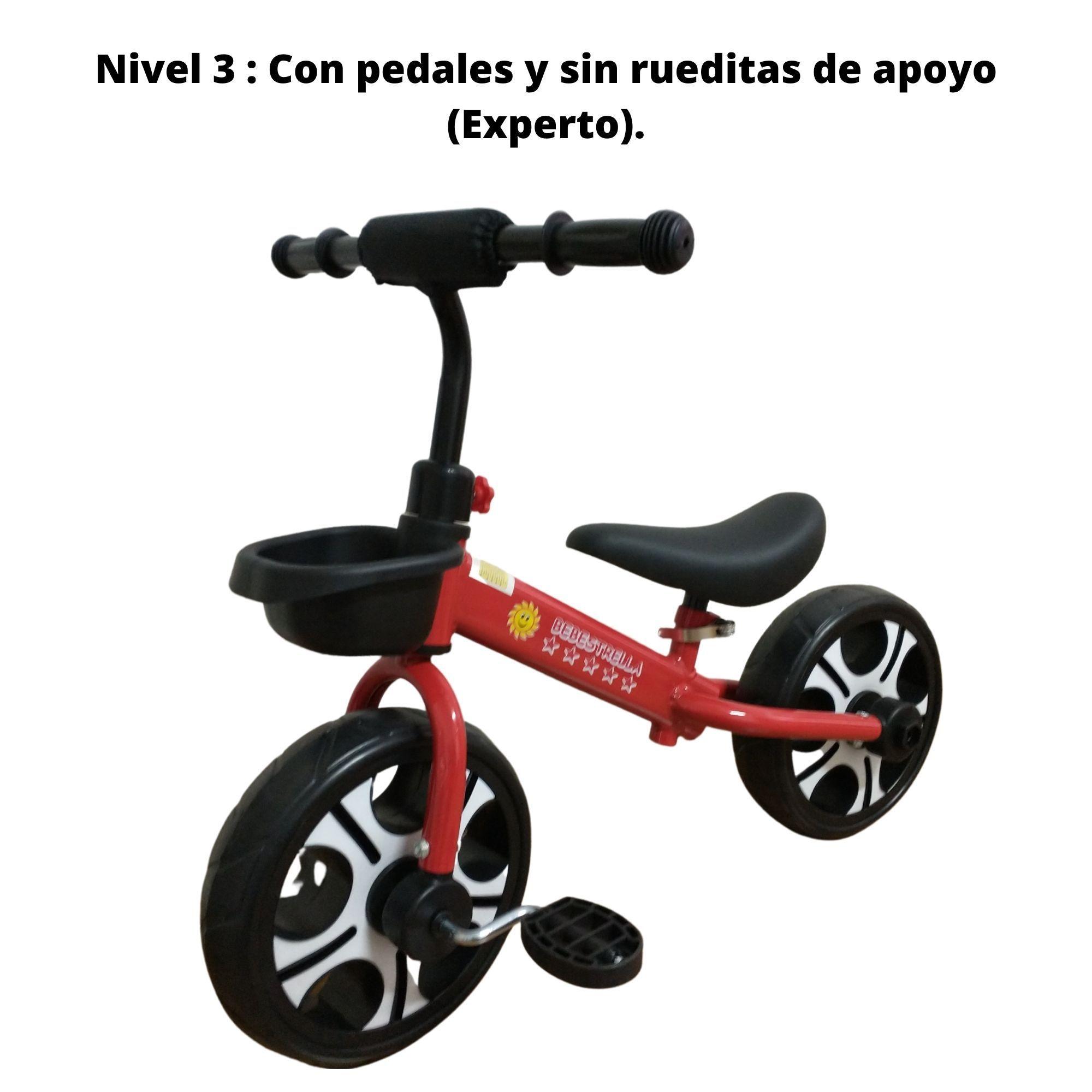 Bicicleta de Equilibrio 3 En 1  niñ@s 18 a 36 meses Aro 10-3