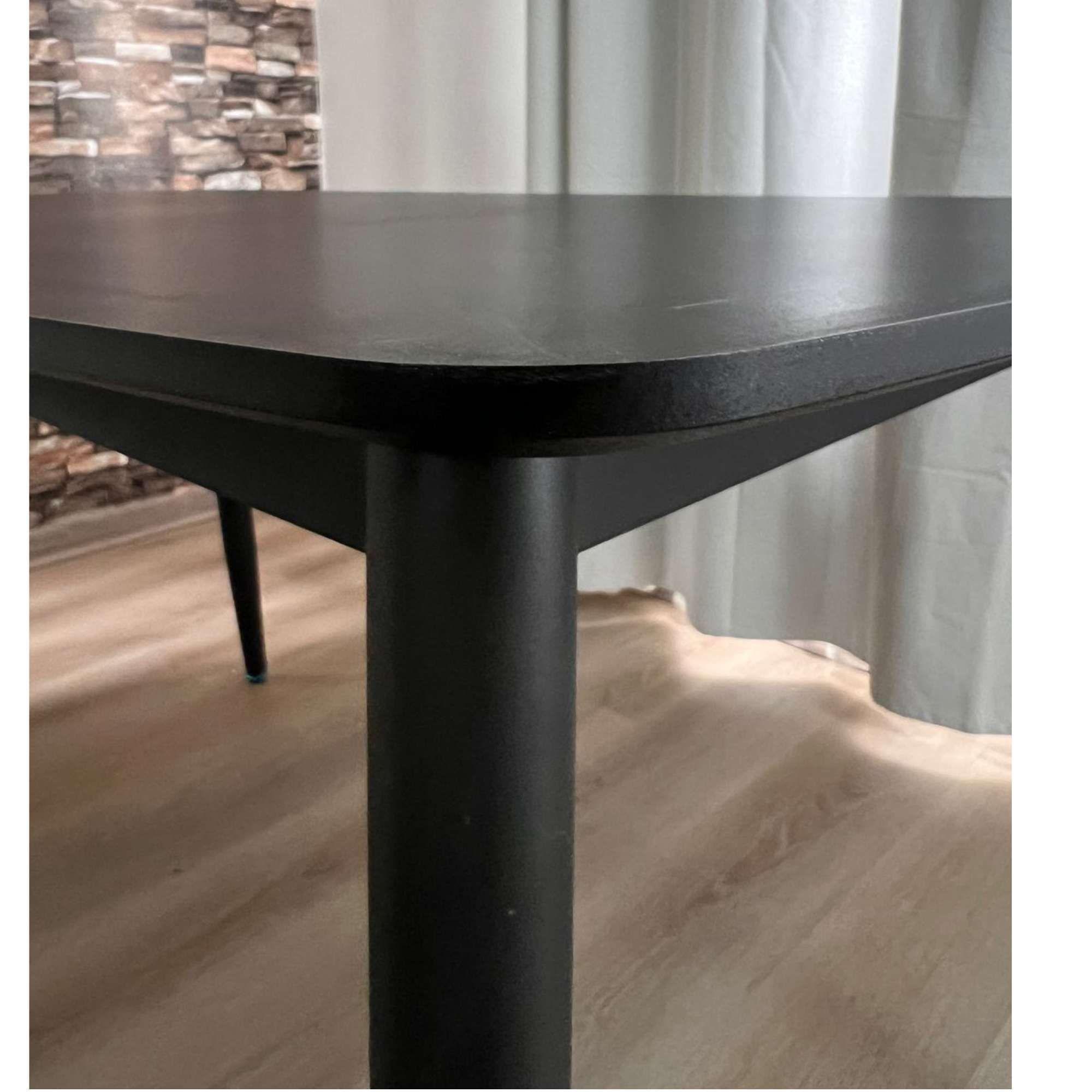 Mesa de comedor Oval 120×70 cm-3