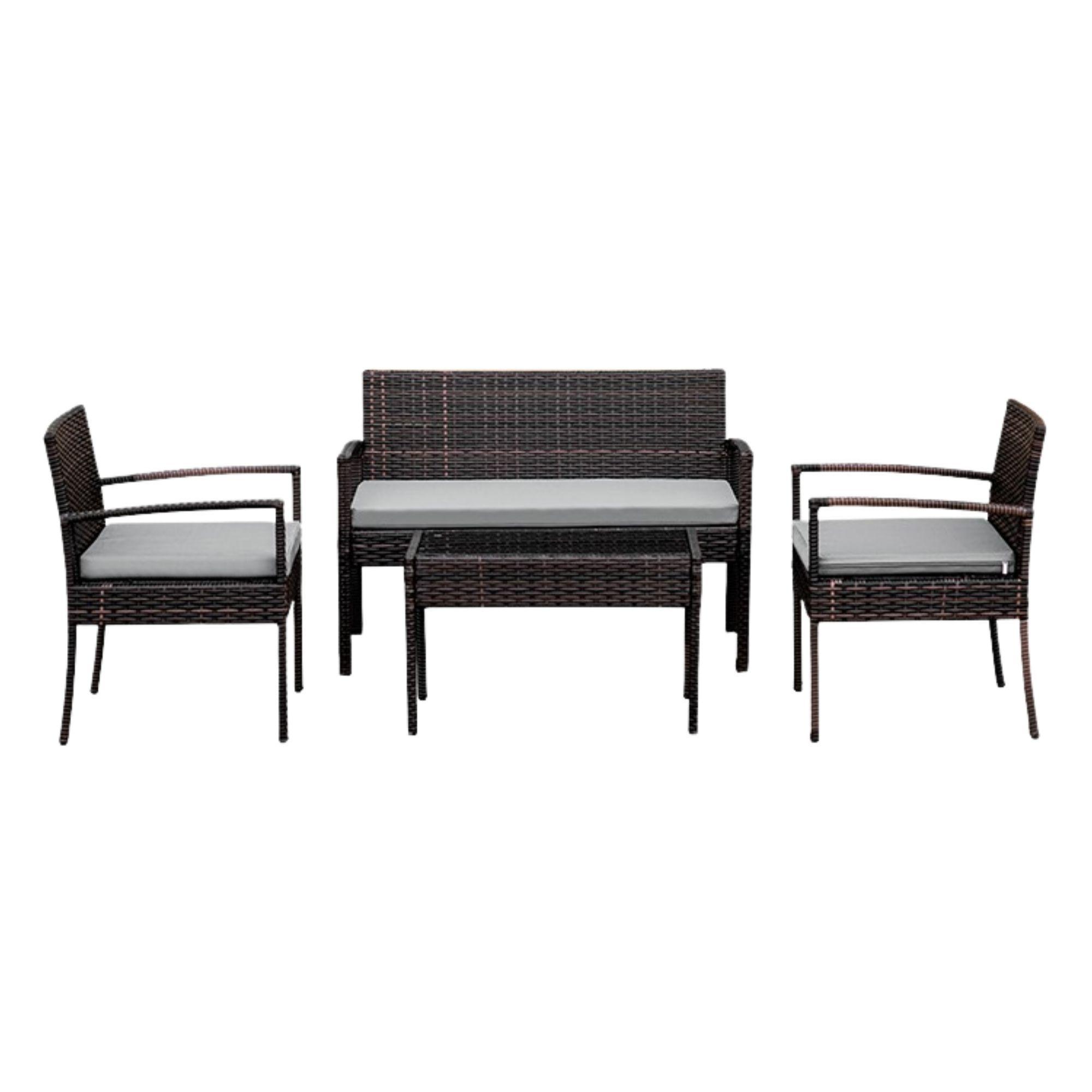 Juego de living Terraza Ipanema Gris 4 Personas-4