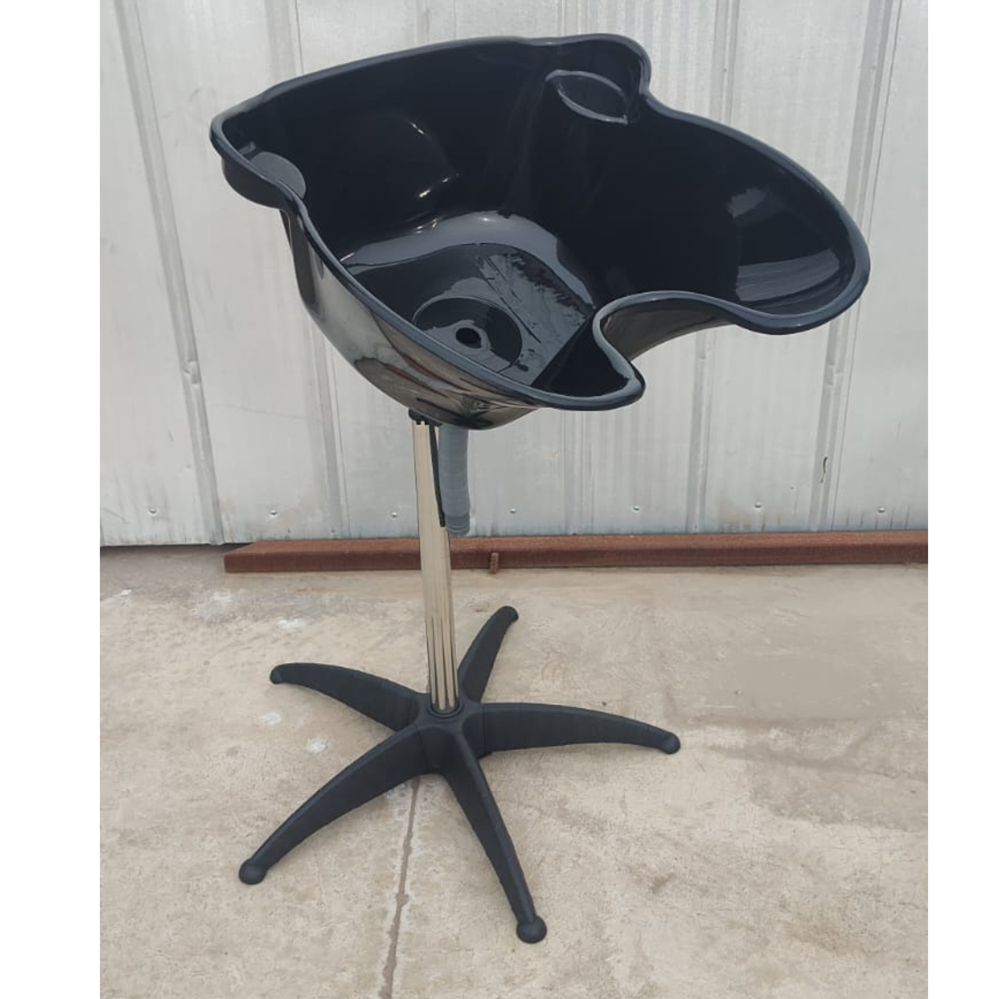 Lavapelo Peluquería Portátil bacha reclinable altura ajustable-4
