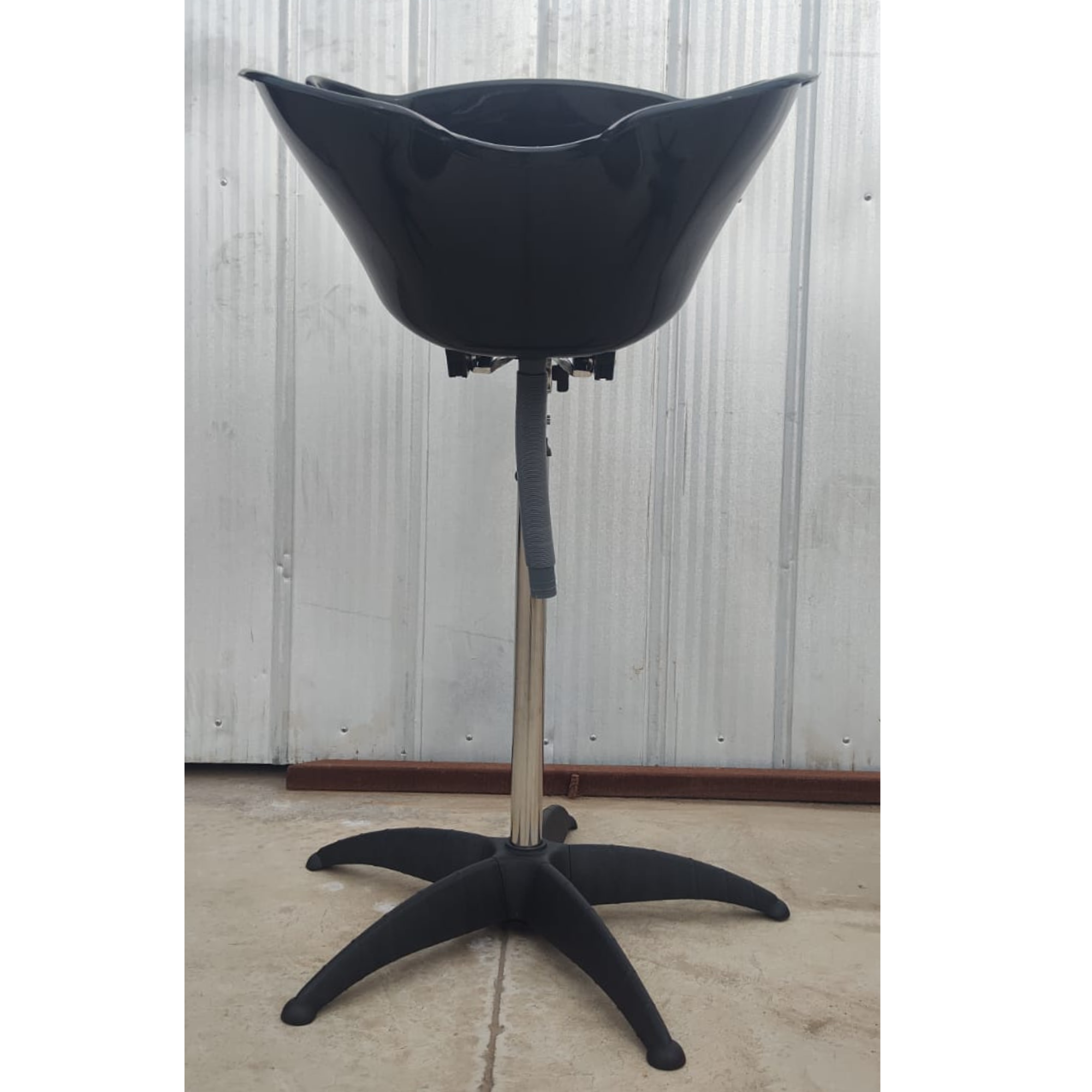 Lavapelo Peluquería Portátil bacha reclinable altura ajustable-5