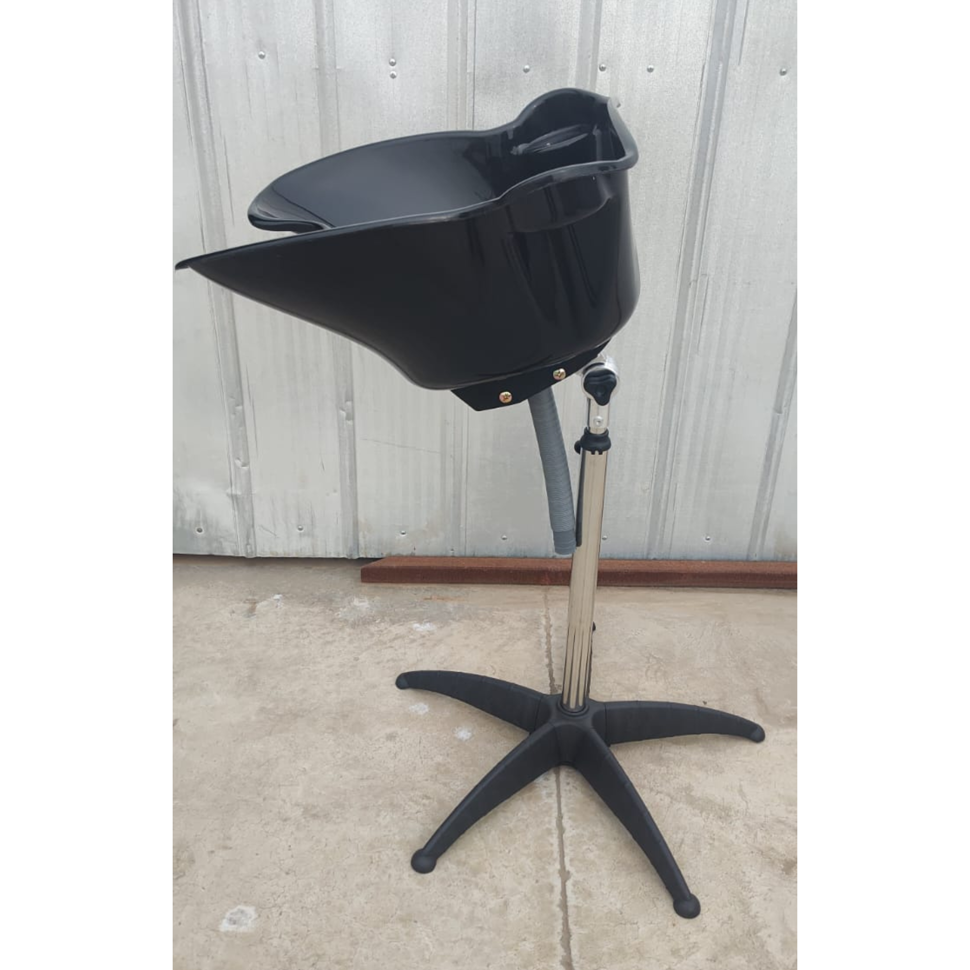 Lavapelo Peluquería Portátil bacha reclinable altura ajustable-6