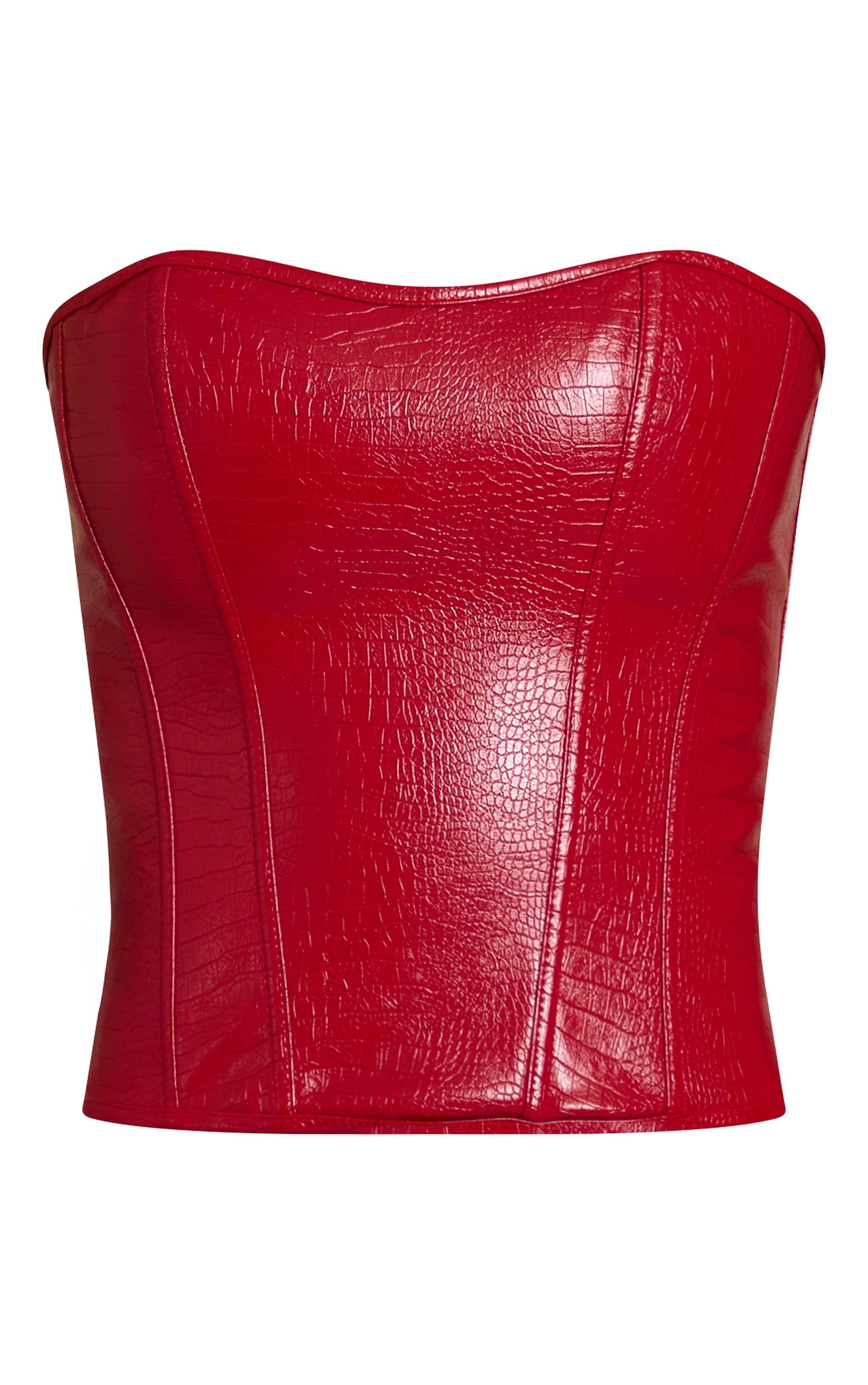 Corset Bandeau Rojo-4