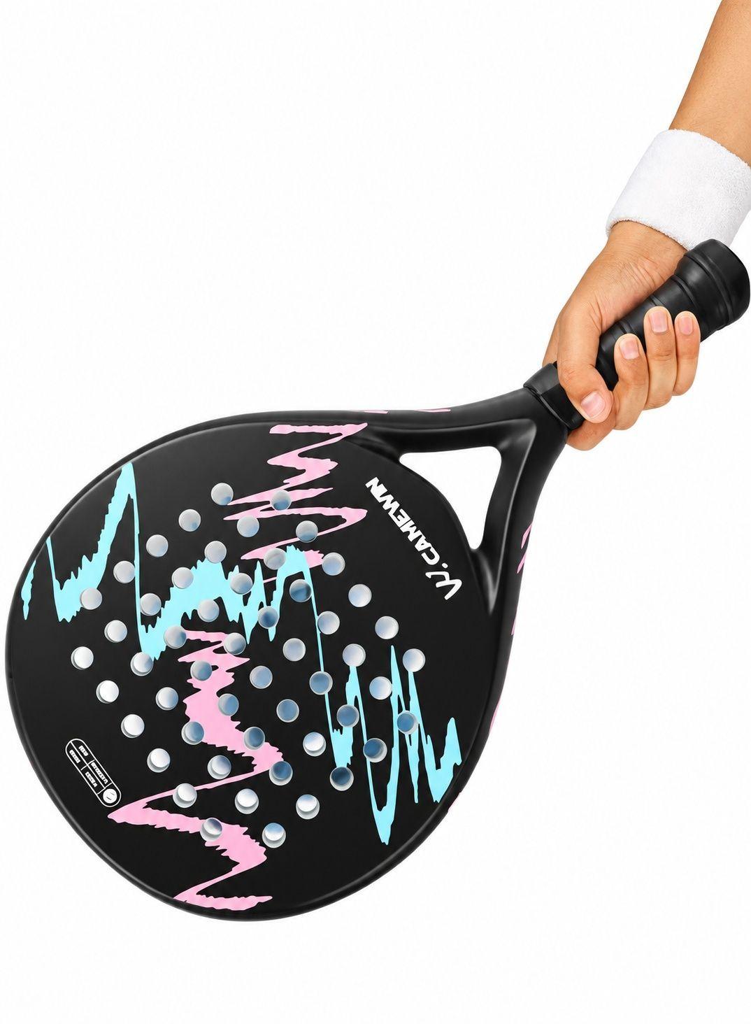 Pala Paleta de Padel Camewin W Fibra de Carbono con Funda-3